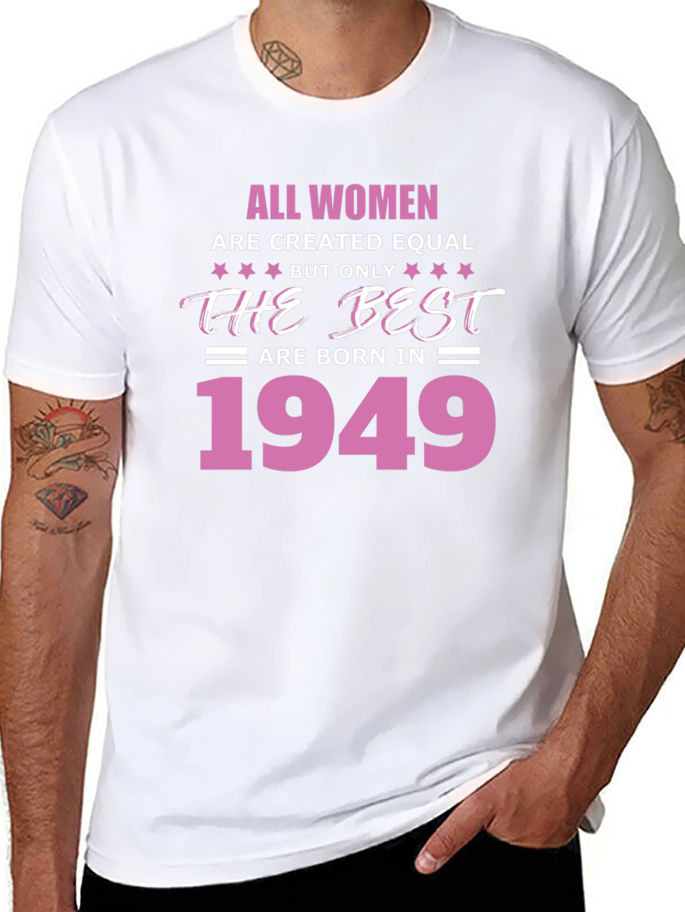 All Women Born 1949 T-Shirt