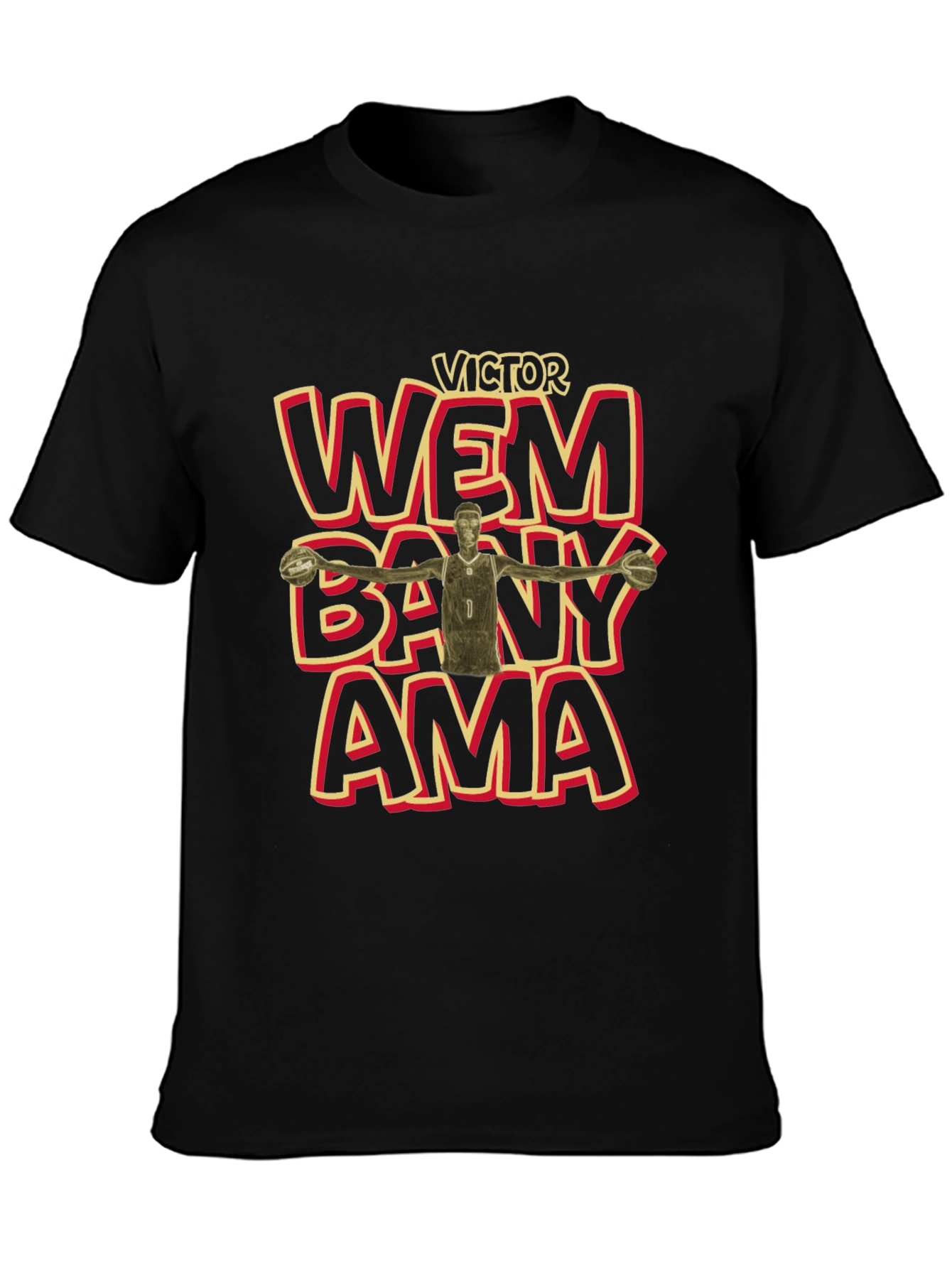 Victor Wembanyama T-Shirt - Basketball Graphic Tee