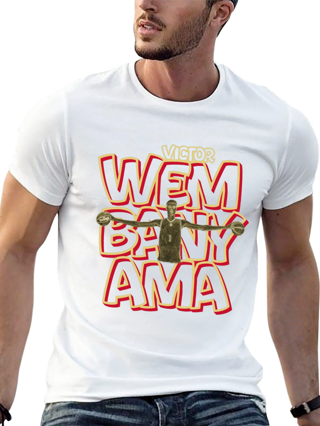 Victor Wembanyama T-Shirt - Basketball Graphic Tee