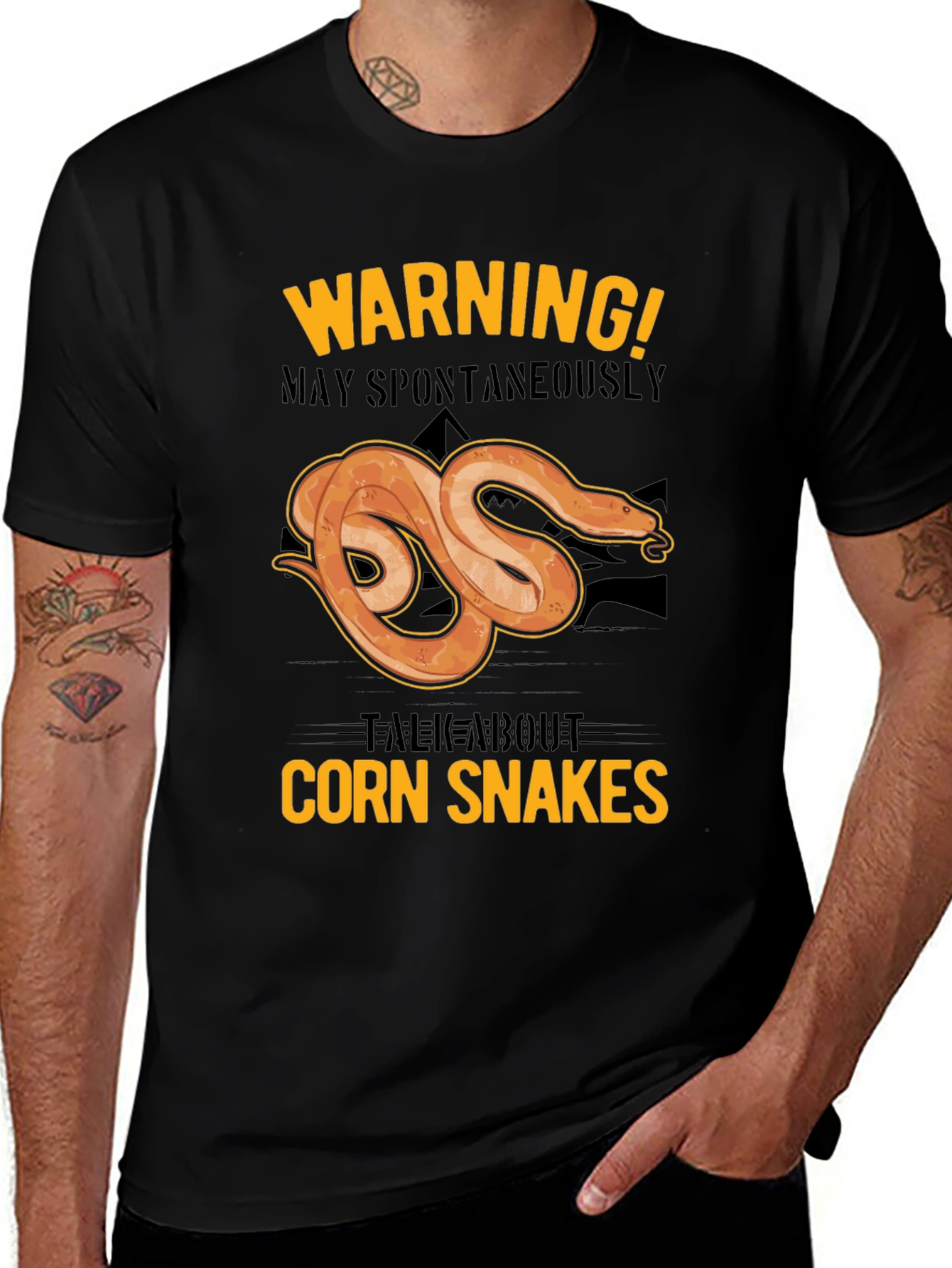 Corn Snake T-Shirt - Warning Spontaneous Talk!