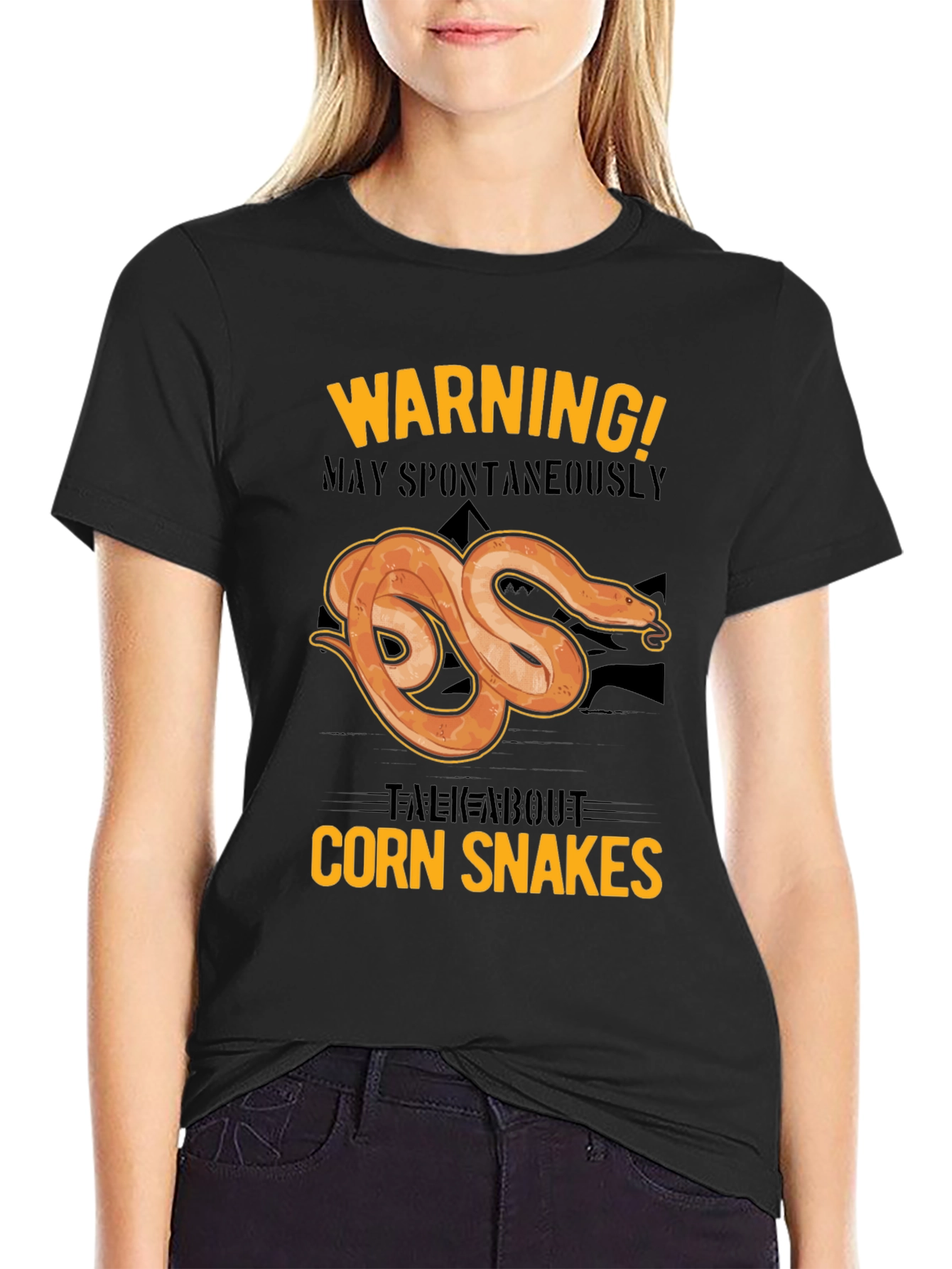 Corn Snake T-Shirt - Warning Spontaneous Talk!