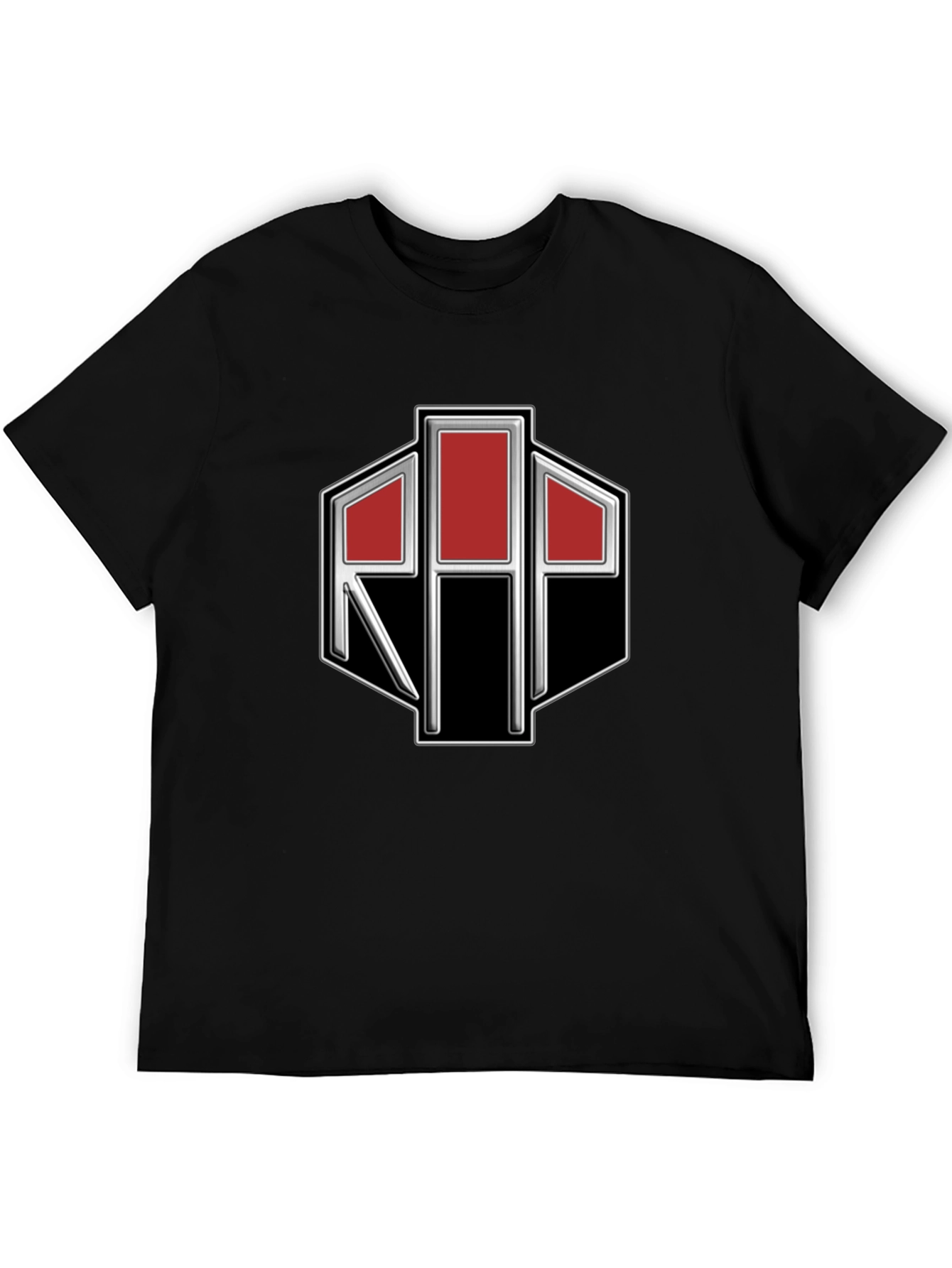 RIP Logo Black T-Shirt - Rock in Peace Style
