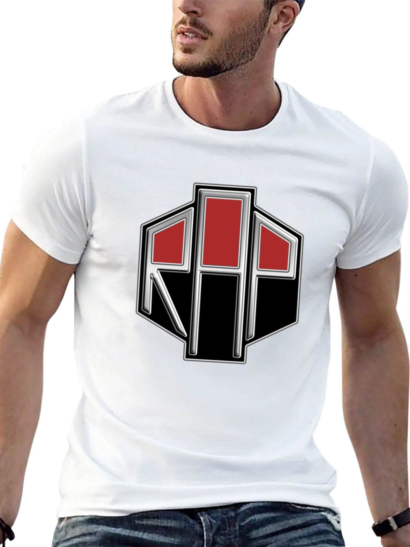 RIP Logo Black T-Shirt - Rock in Peace Style