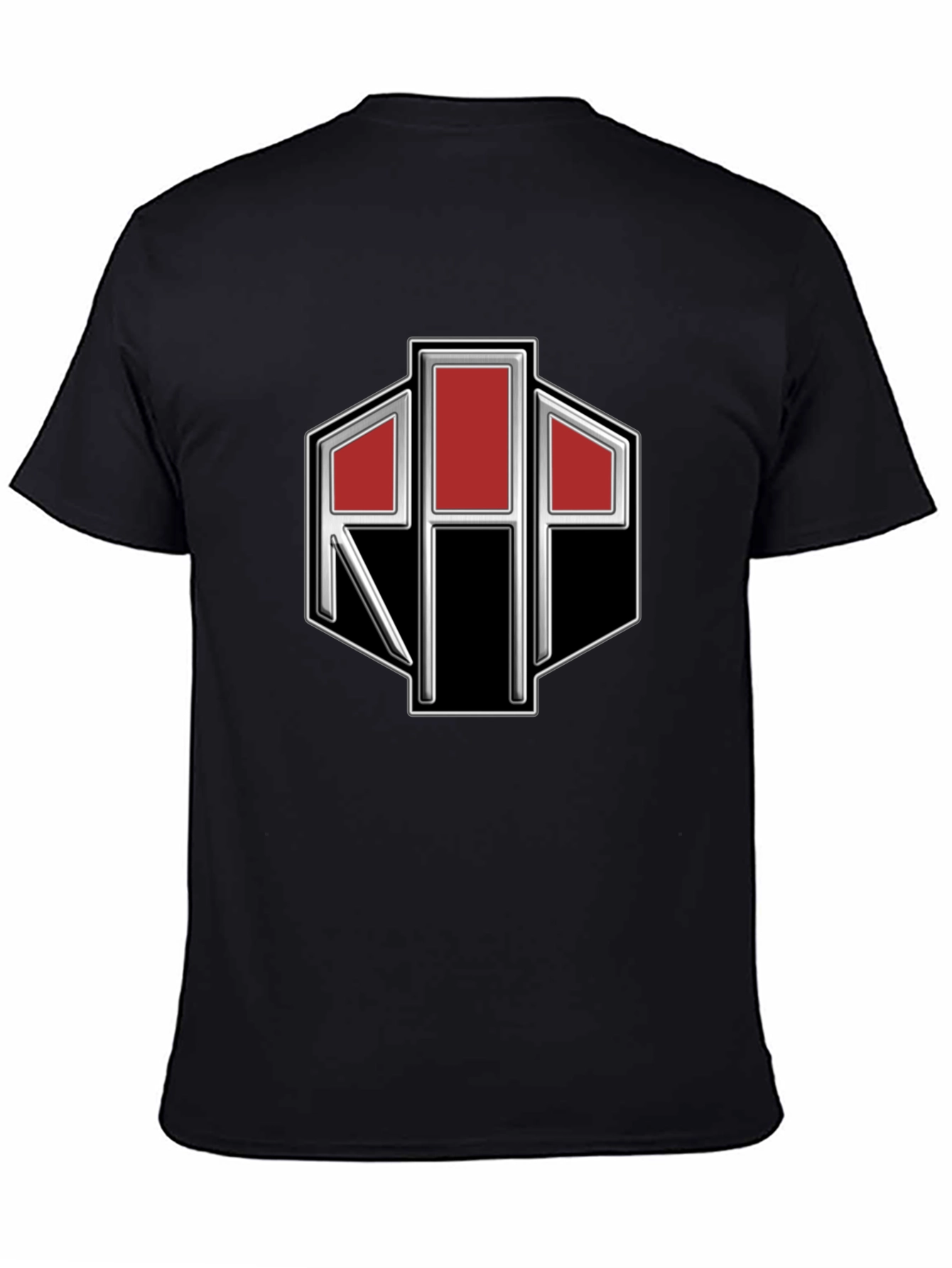 RIP Logo Black T-Shirt - Rock in Peace Style