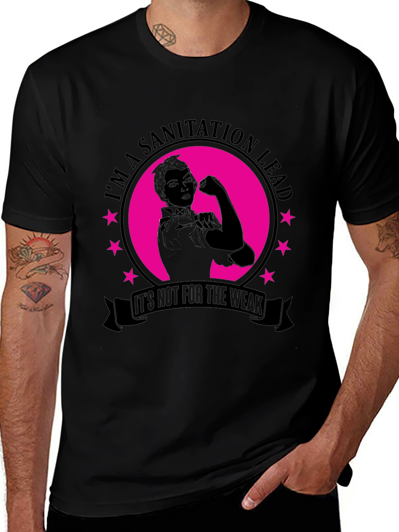 Sanitation Lead T-Shirt - Strong Women Design