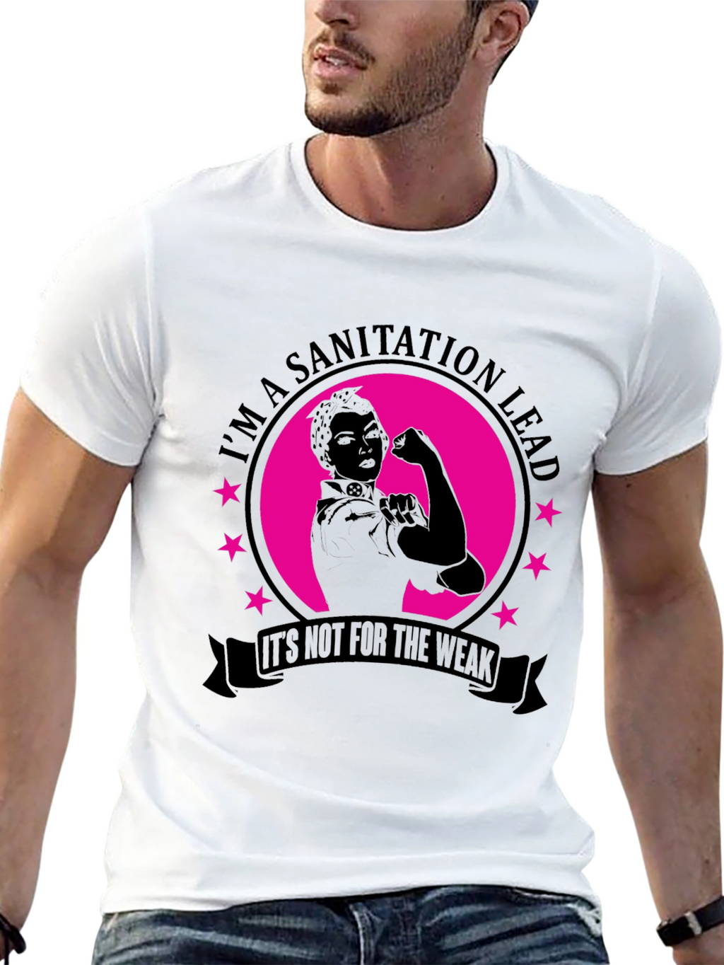 Sanitation Lead T-Shirt - Strong Women Design