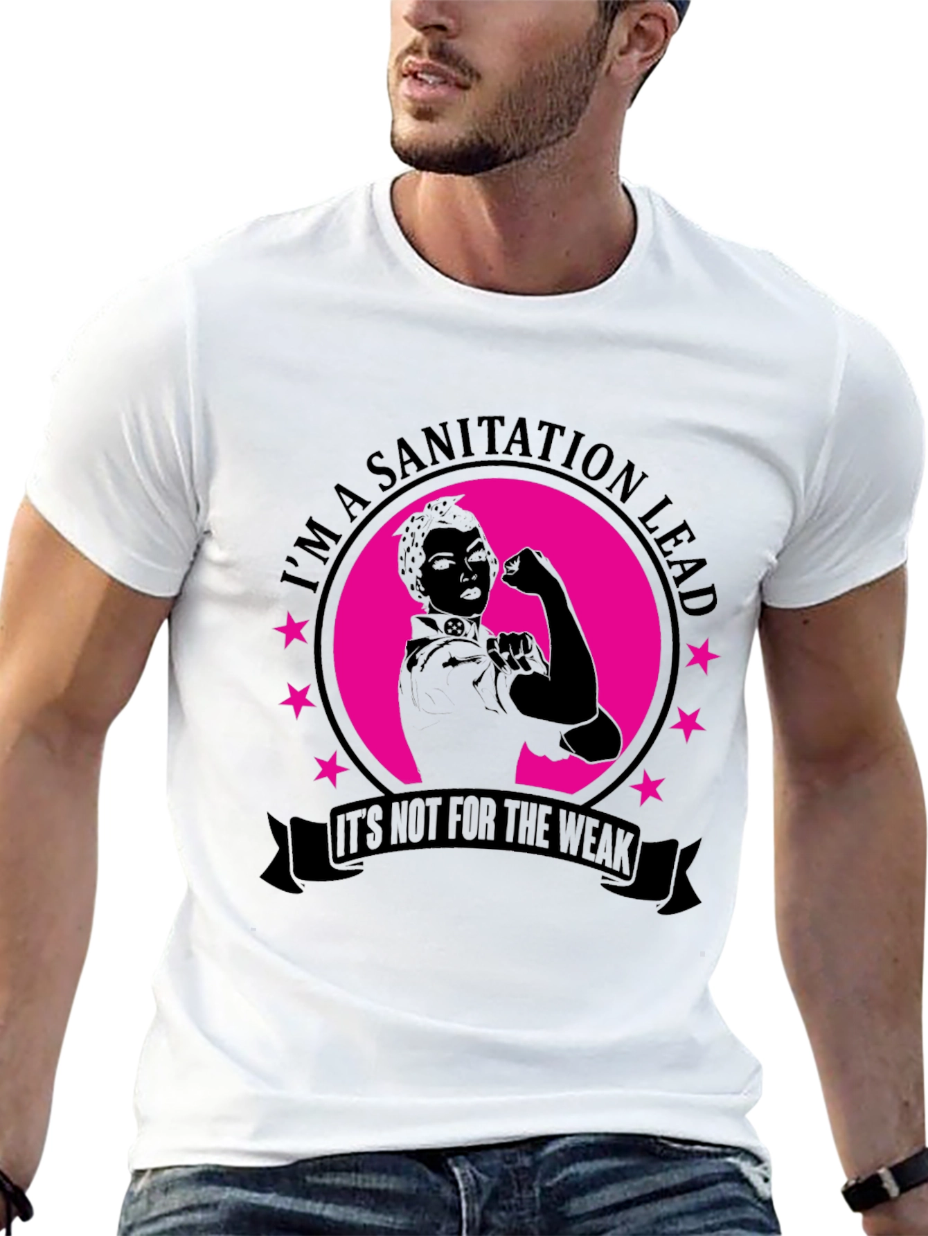 Sanitation Lead T-Shirt - Strong Women Design