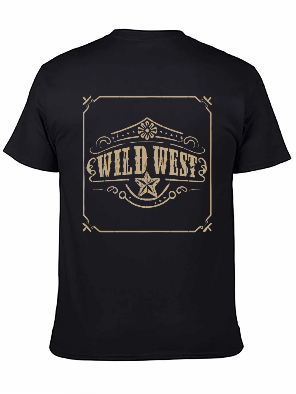 Wild West Graphic Tee - Black