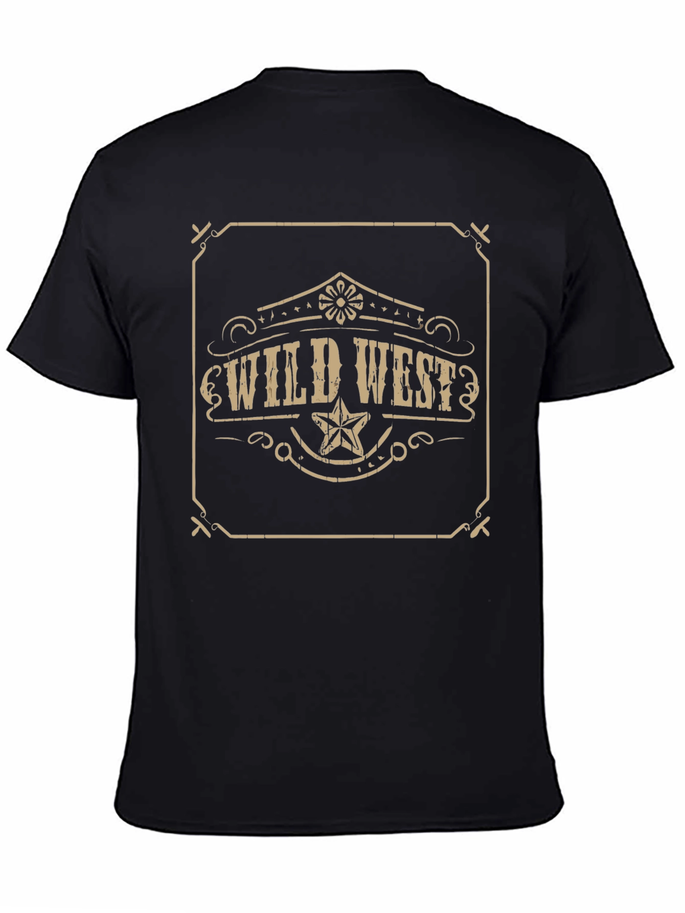 Wild West Graphic Tee - Black