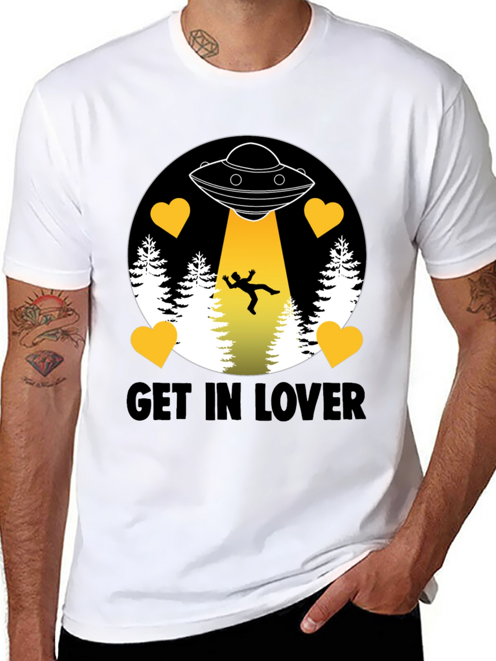Get In Lover UFO T-Shirt