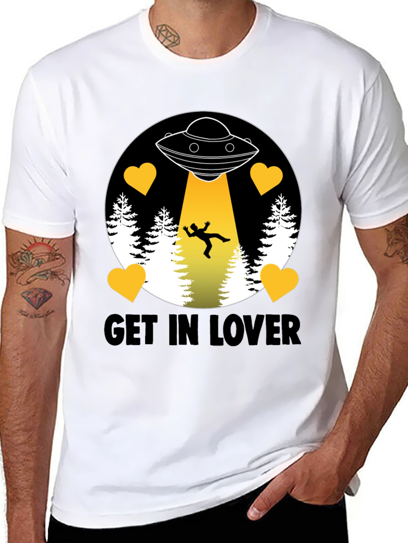 Get In Lover UFO T-Shirt