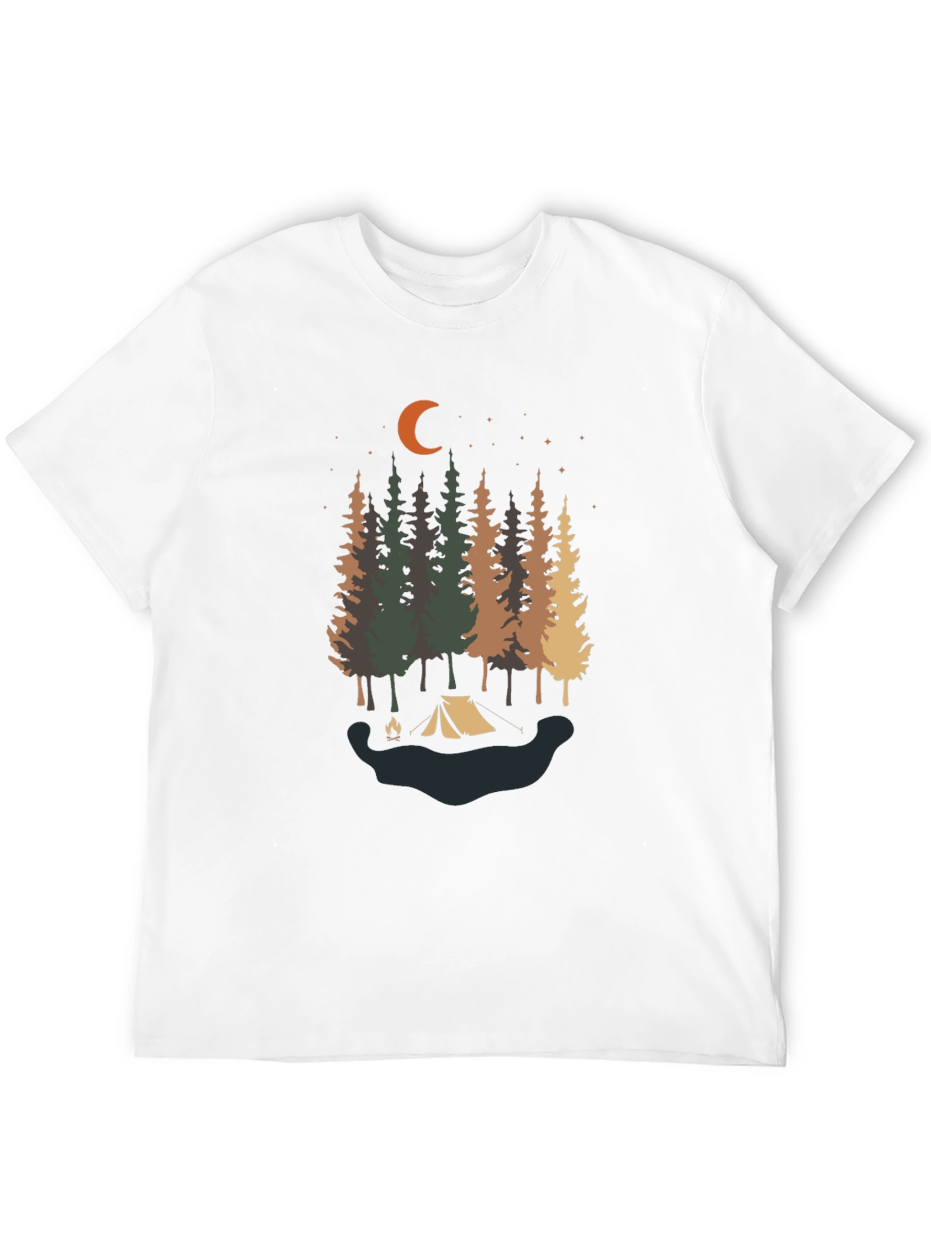 Camping Under the Stars Tee - Nature Lovers Shirt