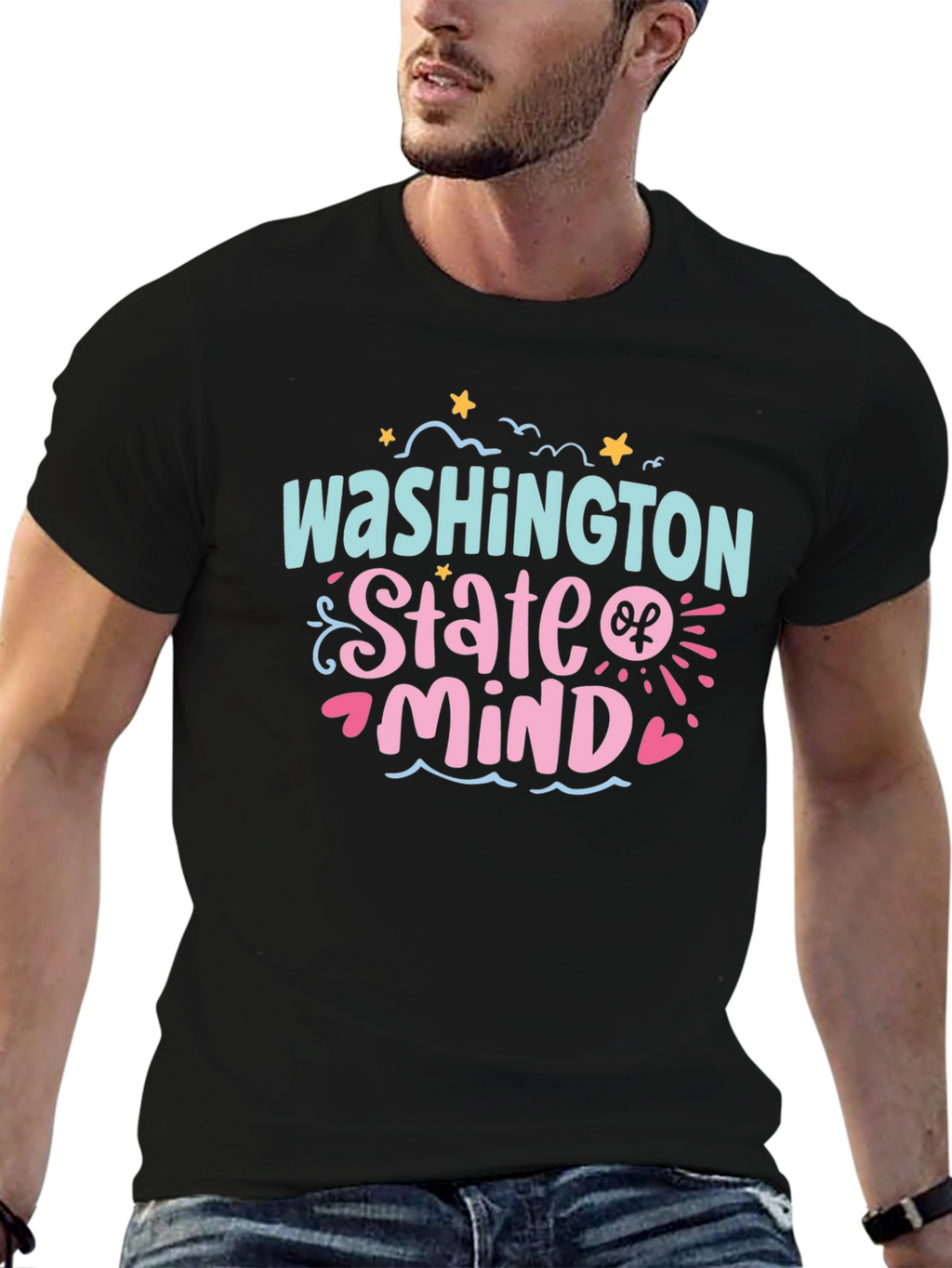 Washington State of Mind Graphic Tee