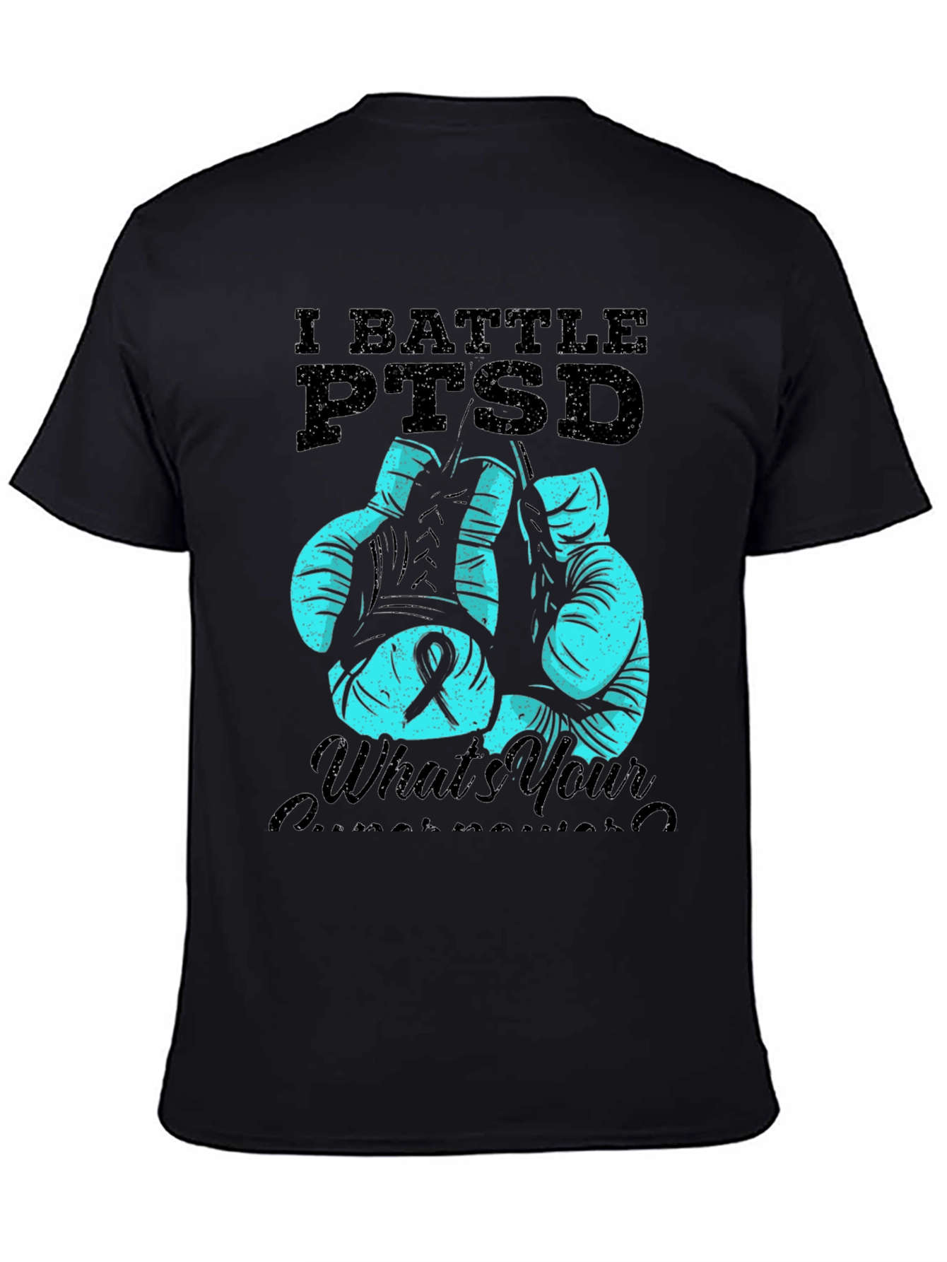 PTSD Awareness Boxing Glove T-Shirt