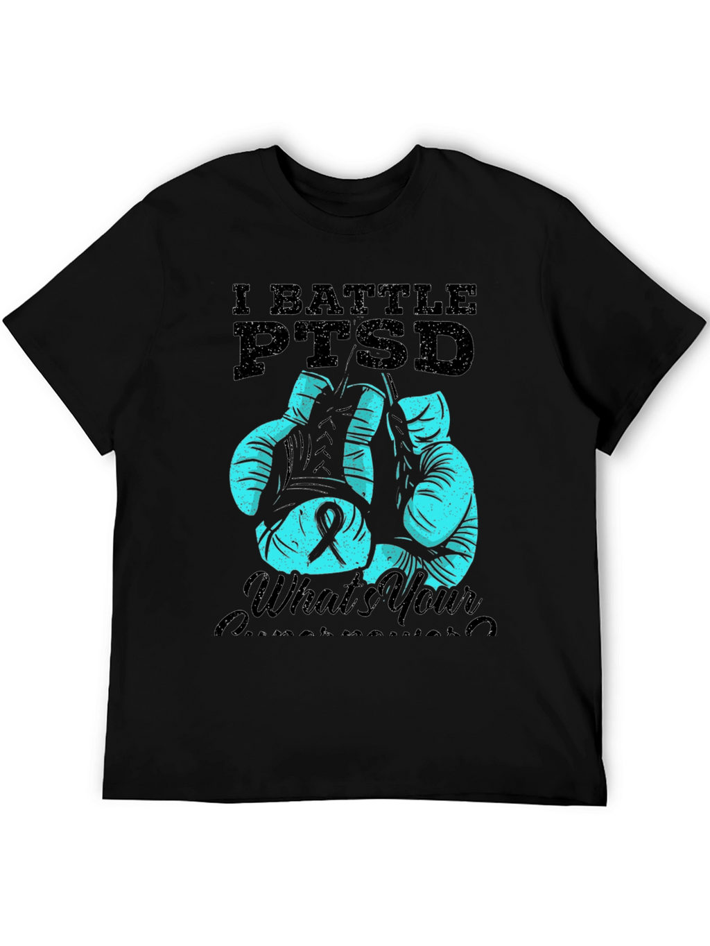 PTSD Awareness Boxing Glove T-Shirt