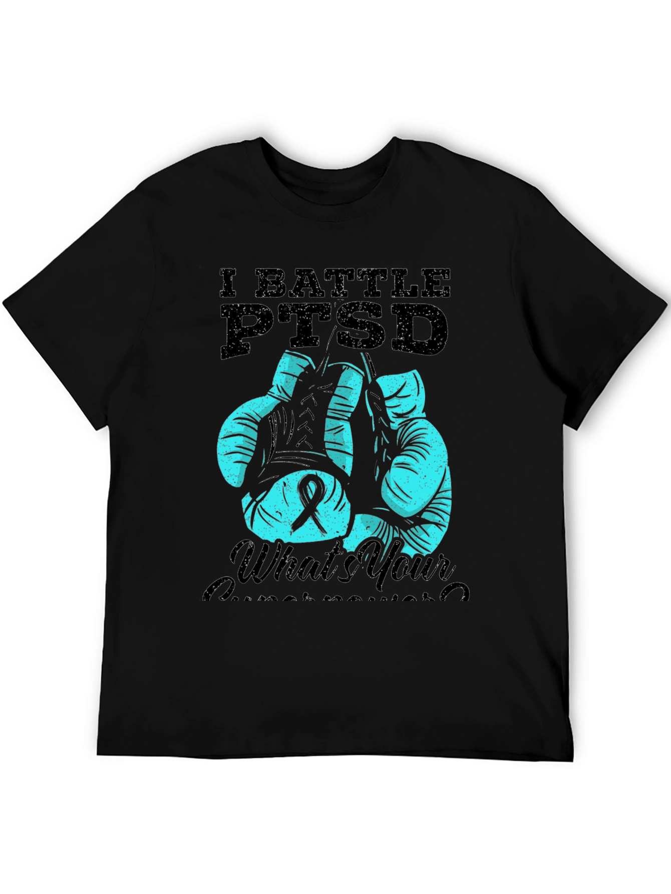 PTSD Awareness Boxing Glove T-Shirt