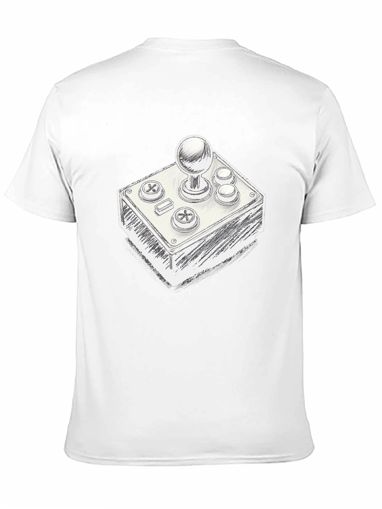 Retro Arcade Gamer Tee - Classic Joystick Design