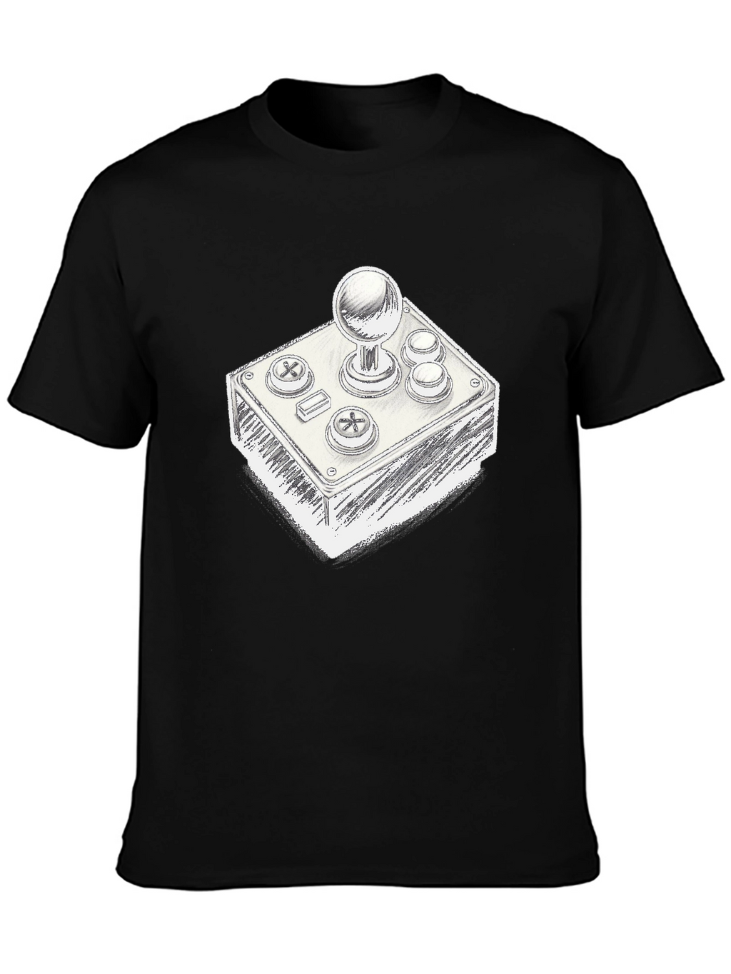 Retro Arcade Gamer Tee - Classic Joystick Design