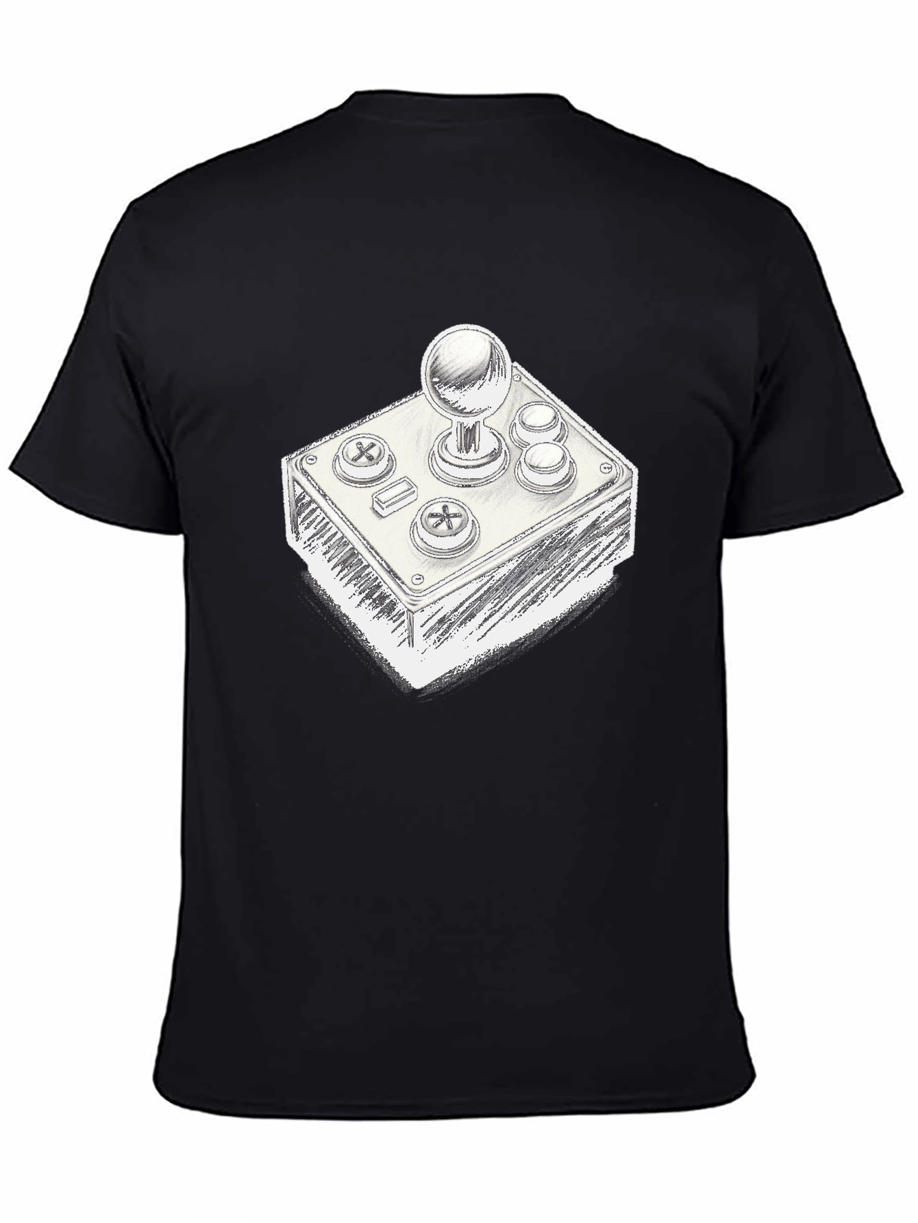 Retro Arcade Gamer Tee - Classic Joystick Design