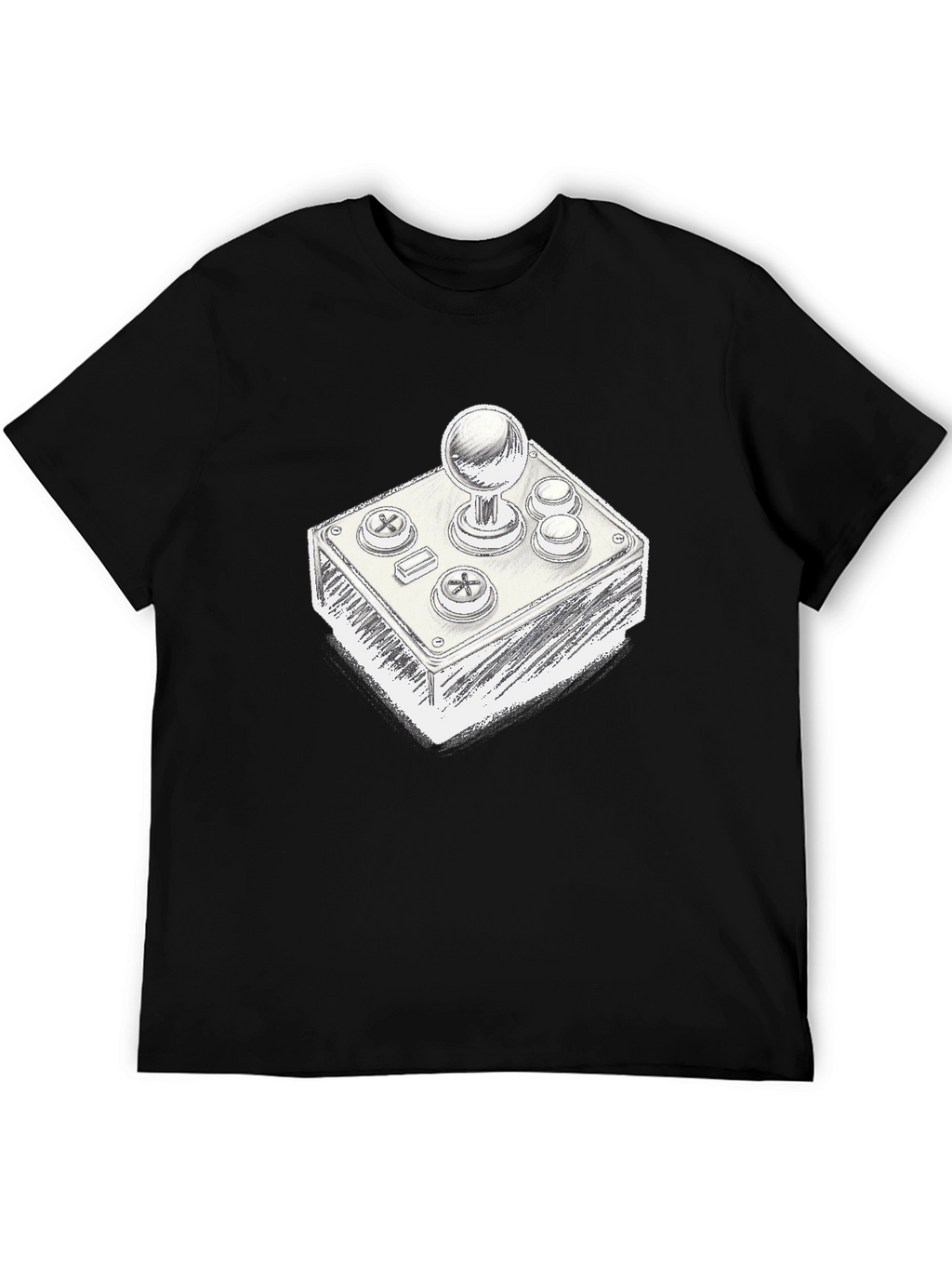Retro Arcade Gamer Tee - Classic Joystick Design