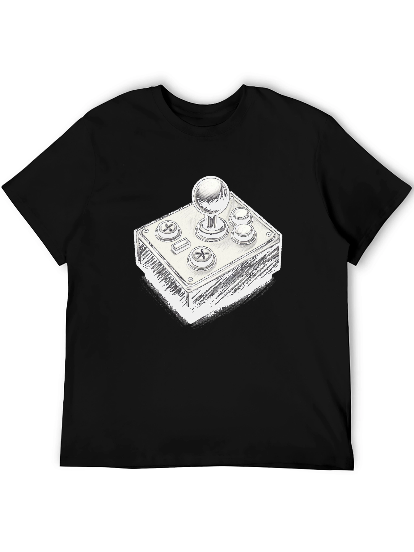 Retro Arcade Gamer Tee - Classic Joystick Design