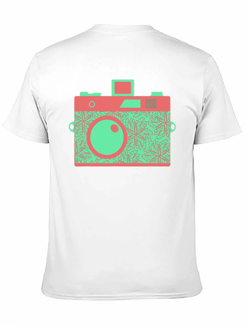 Retro Camera Graphic T-Shirt - Black
