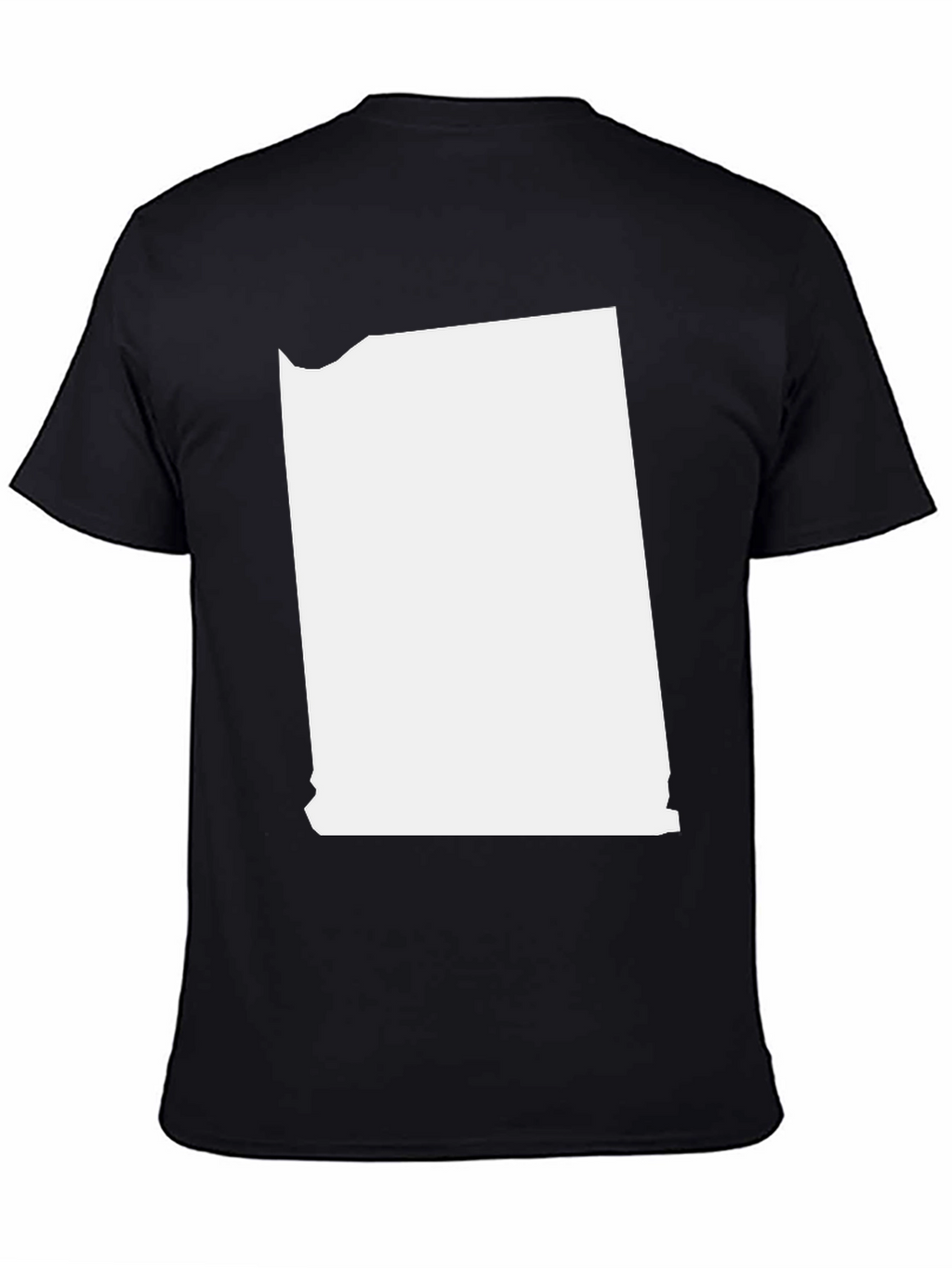 Bold Graphic Print Black T-Shirt