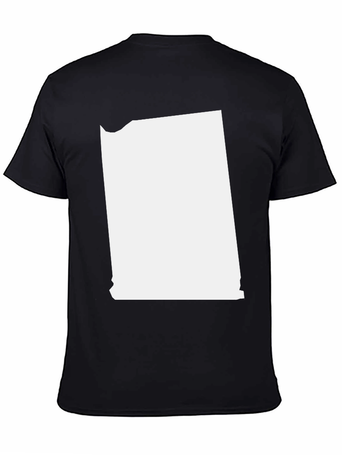 Bold Graphic Print Black T-Shirt