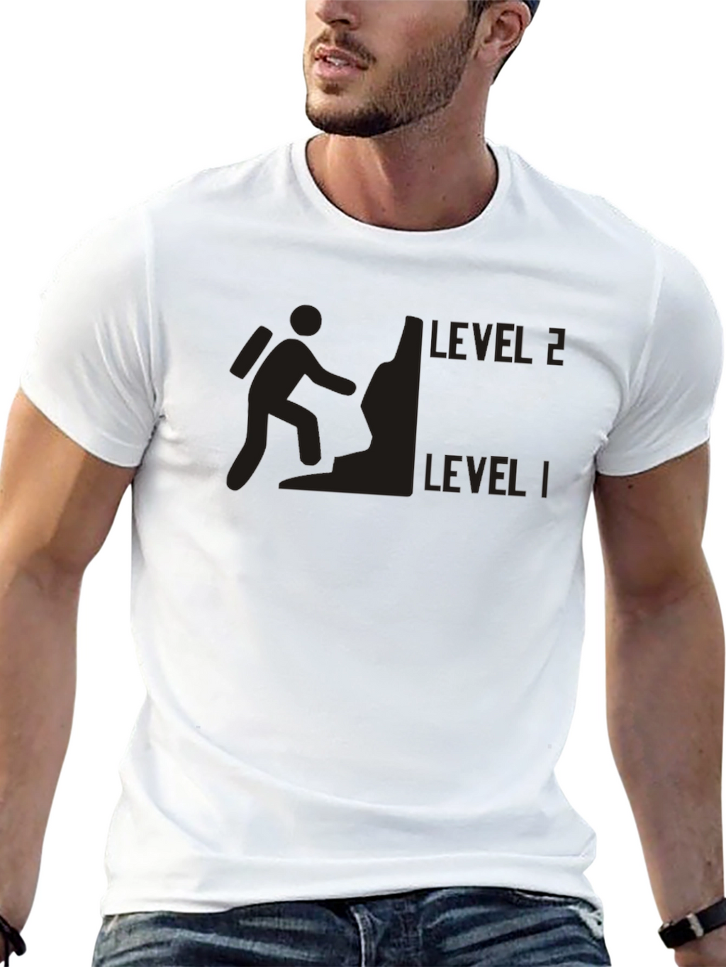 Level 2 Climber Black T-Shirt