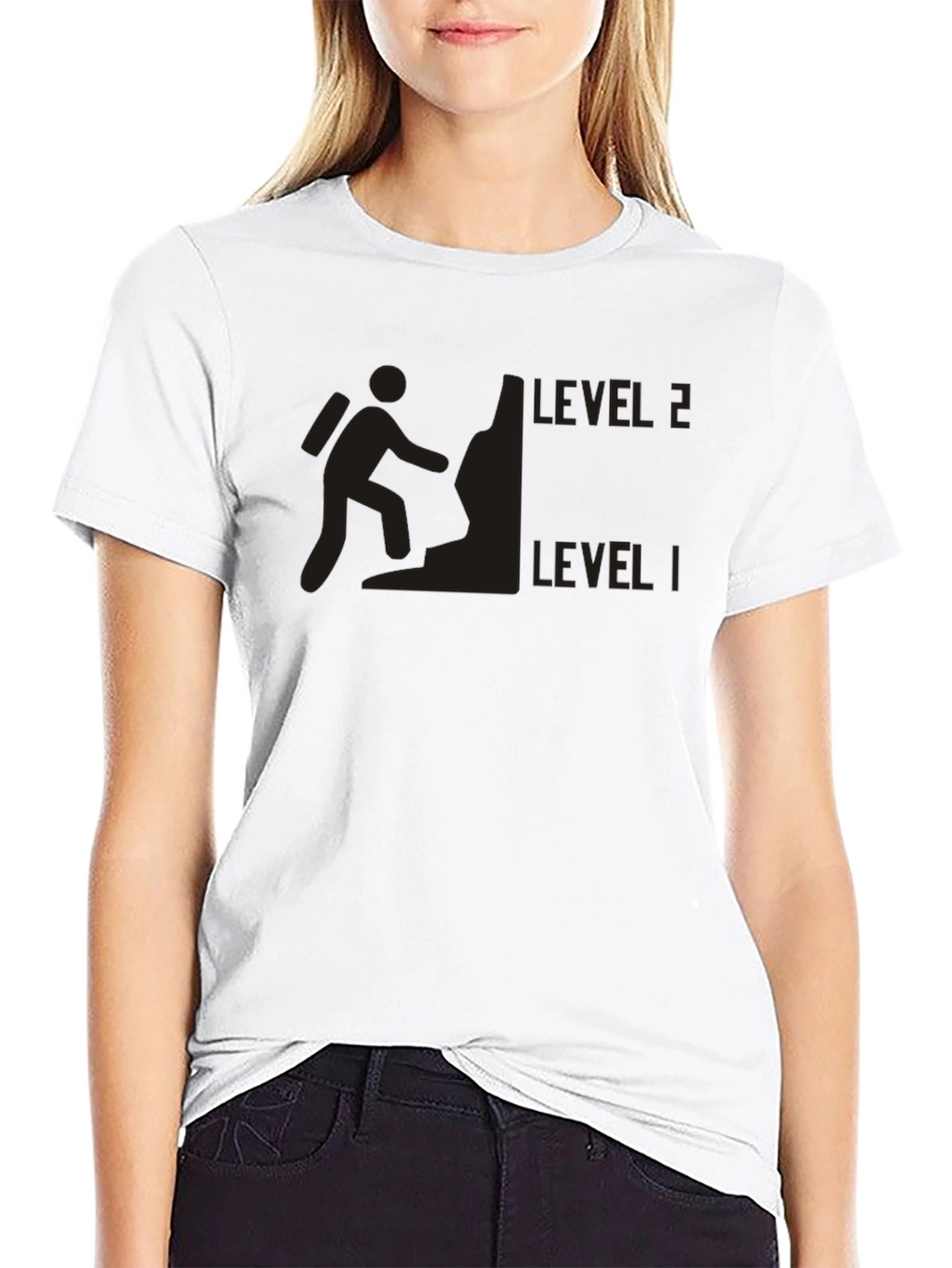 Level 2 Climber Black T-Shirt