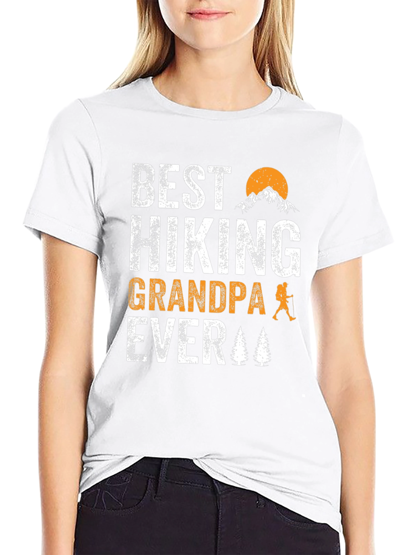 Best Hiking Grandpa Ever T-Shirt