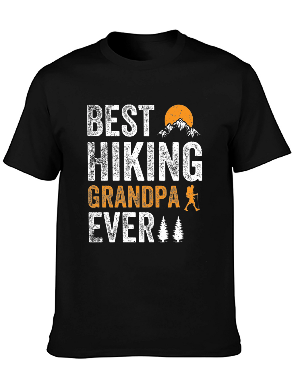 Best Hiking Grandpa Ever T-Shirt