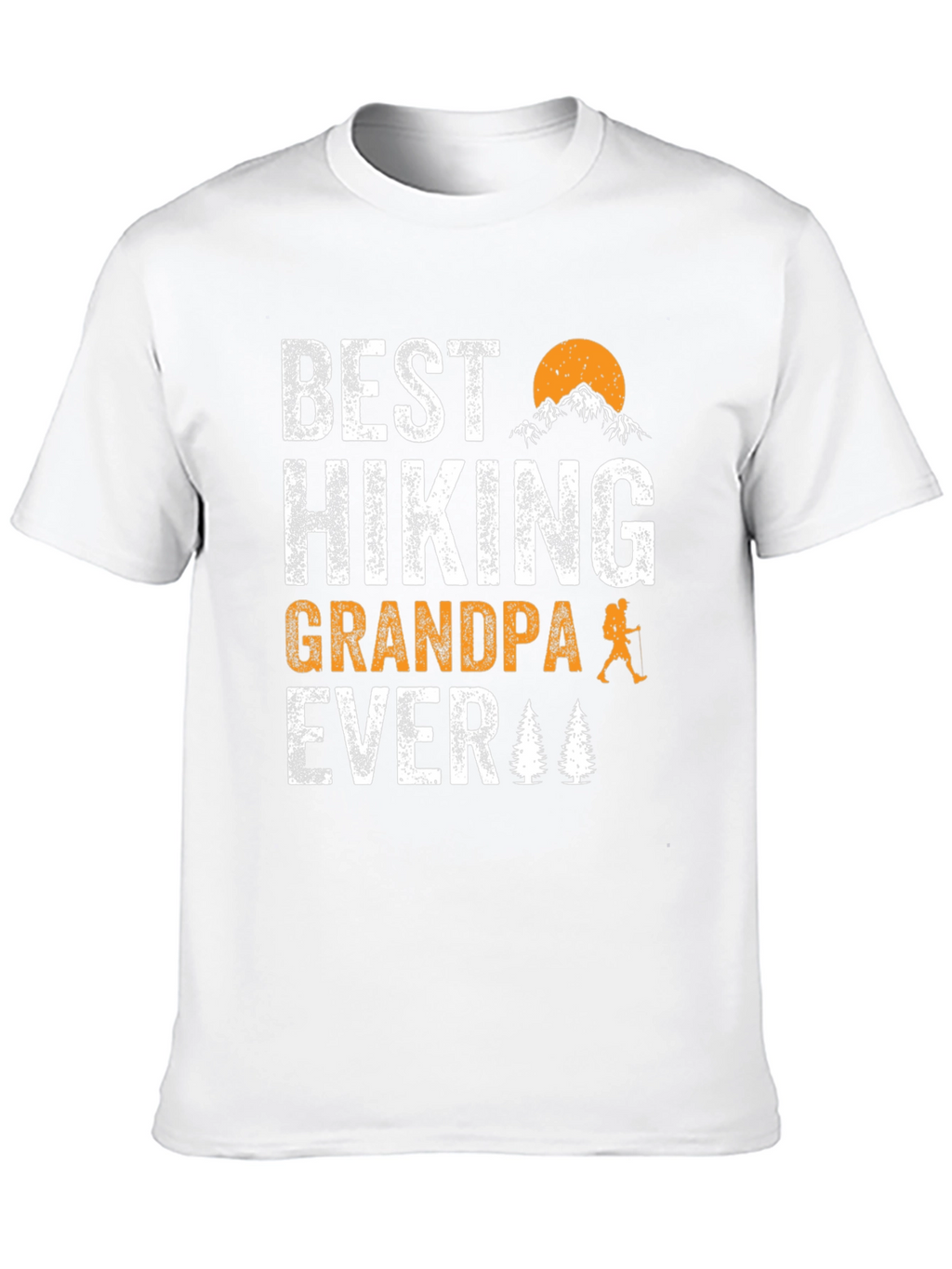 Best Hiking Grandpa Ever T-Shirt