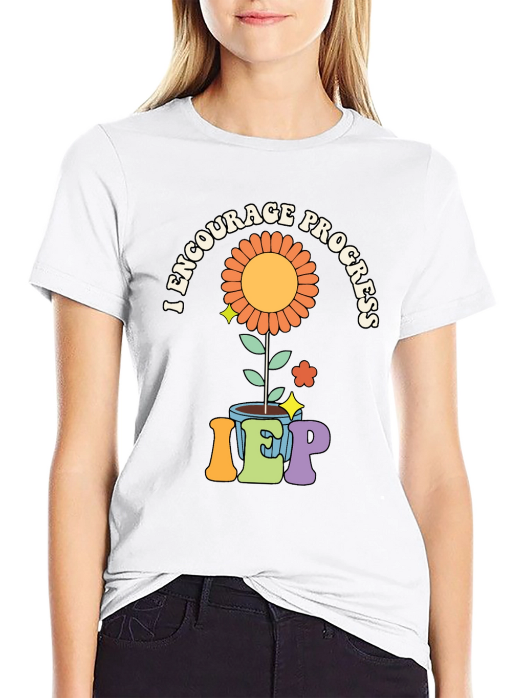 Encourage Progress IEP Teacher T-Shirt