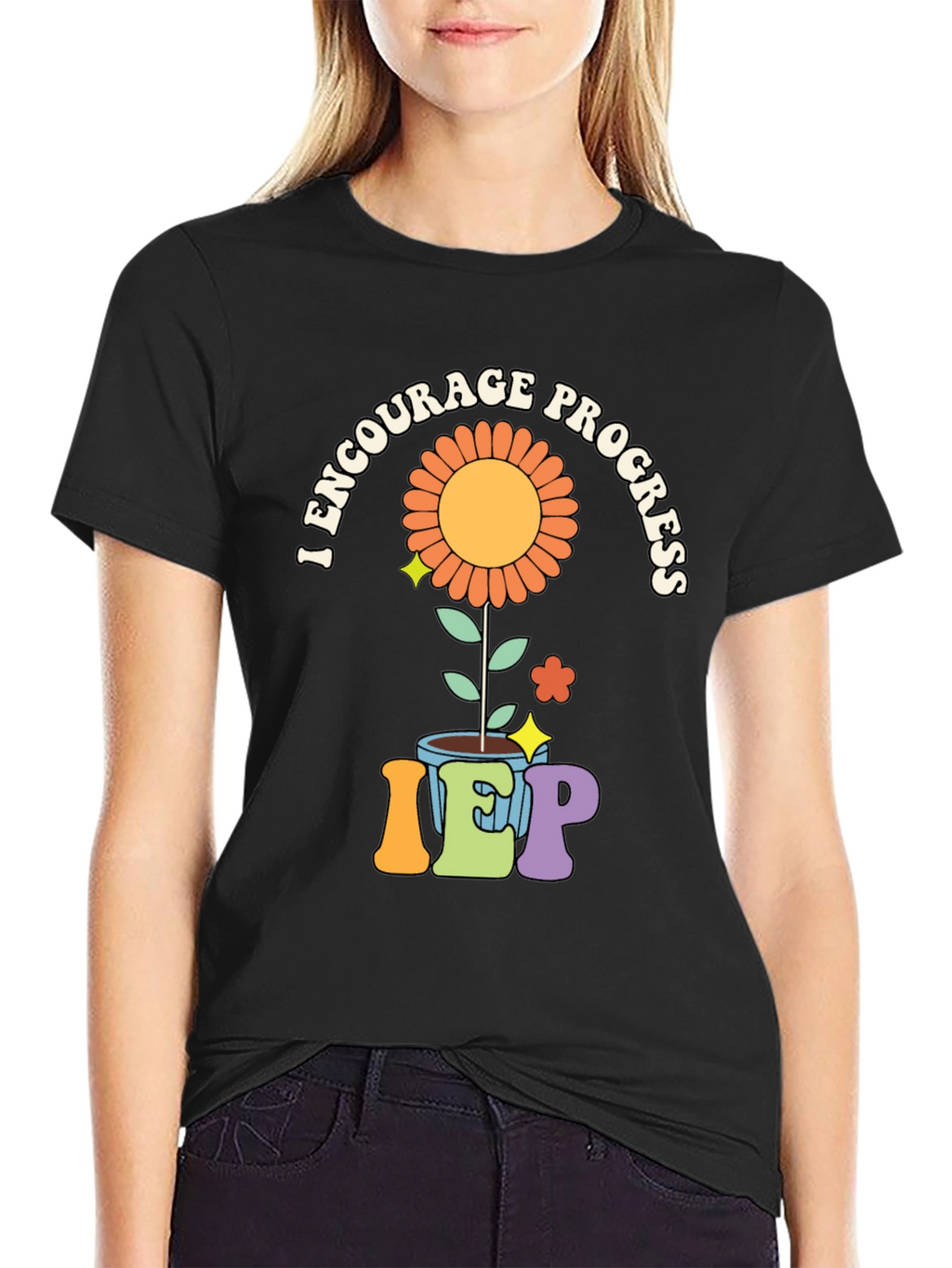 Encourage Progress IEP Teacher T-Shirt