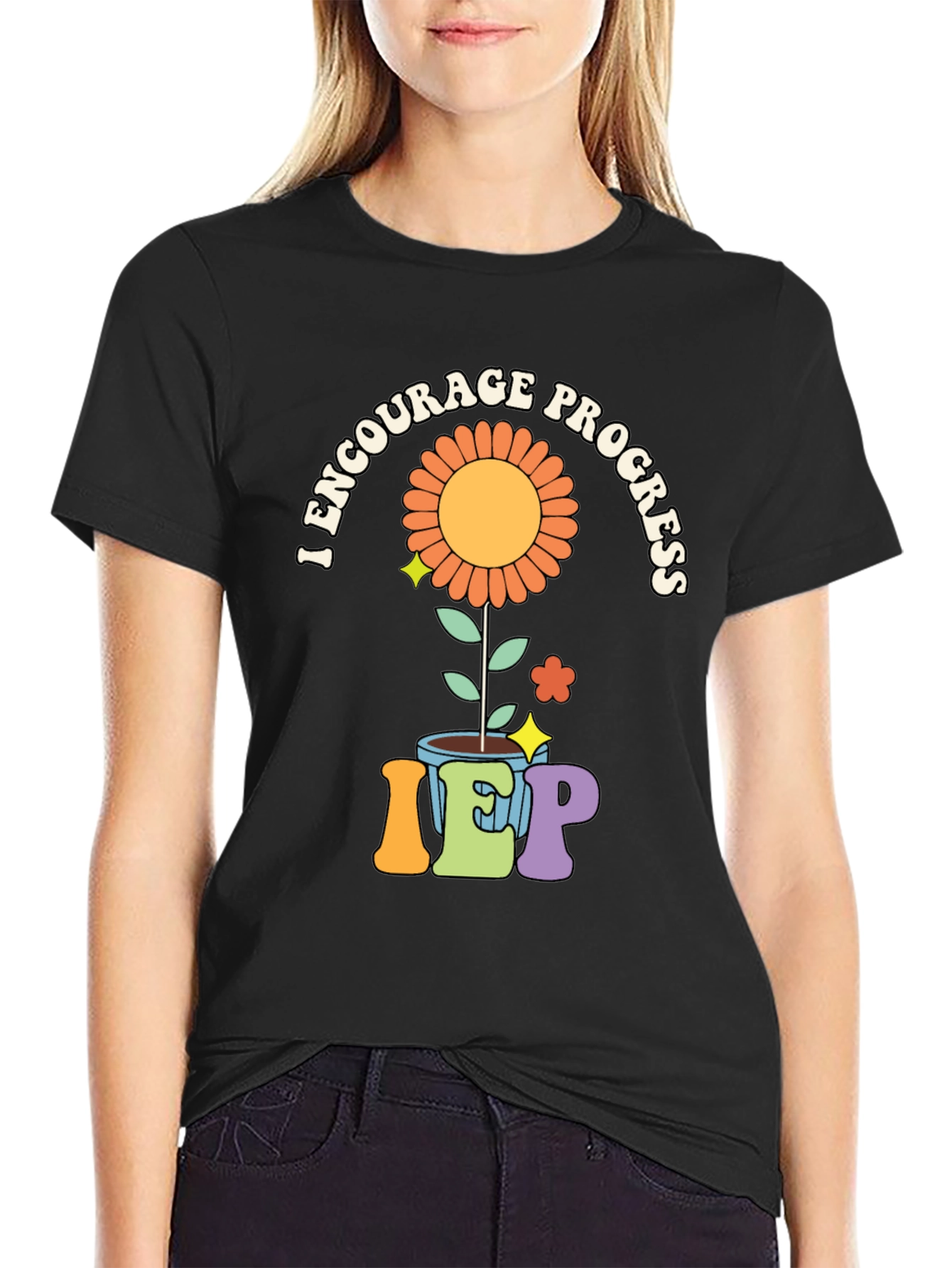 Encourage Progress IEP Teacher T-Shirt