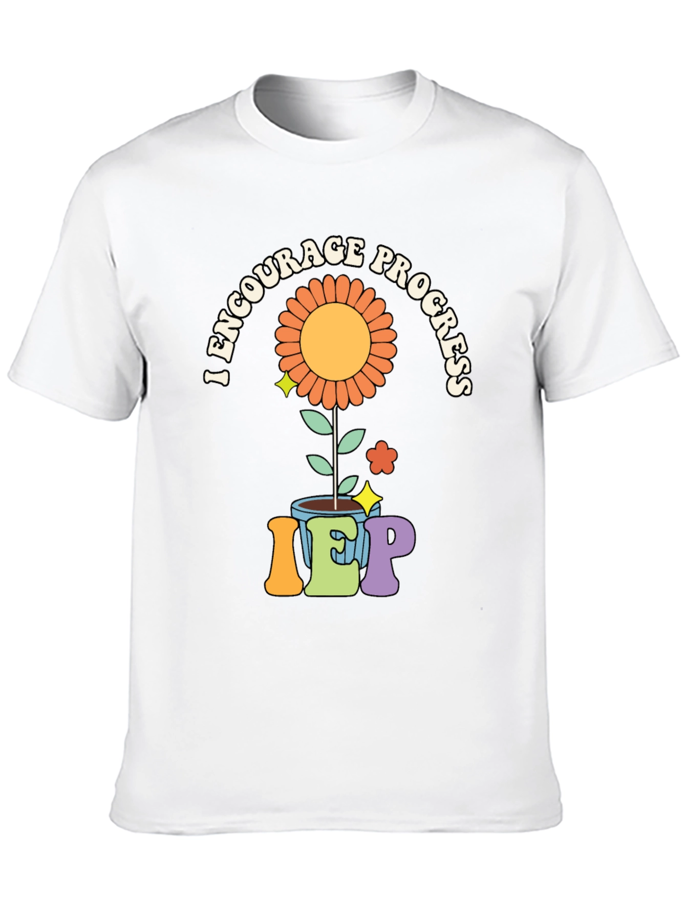 Encourage Progress IEP Teacher T-Shirt