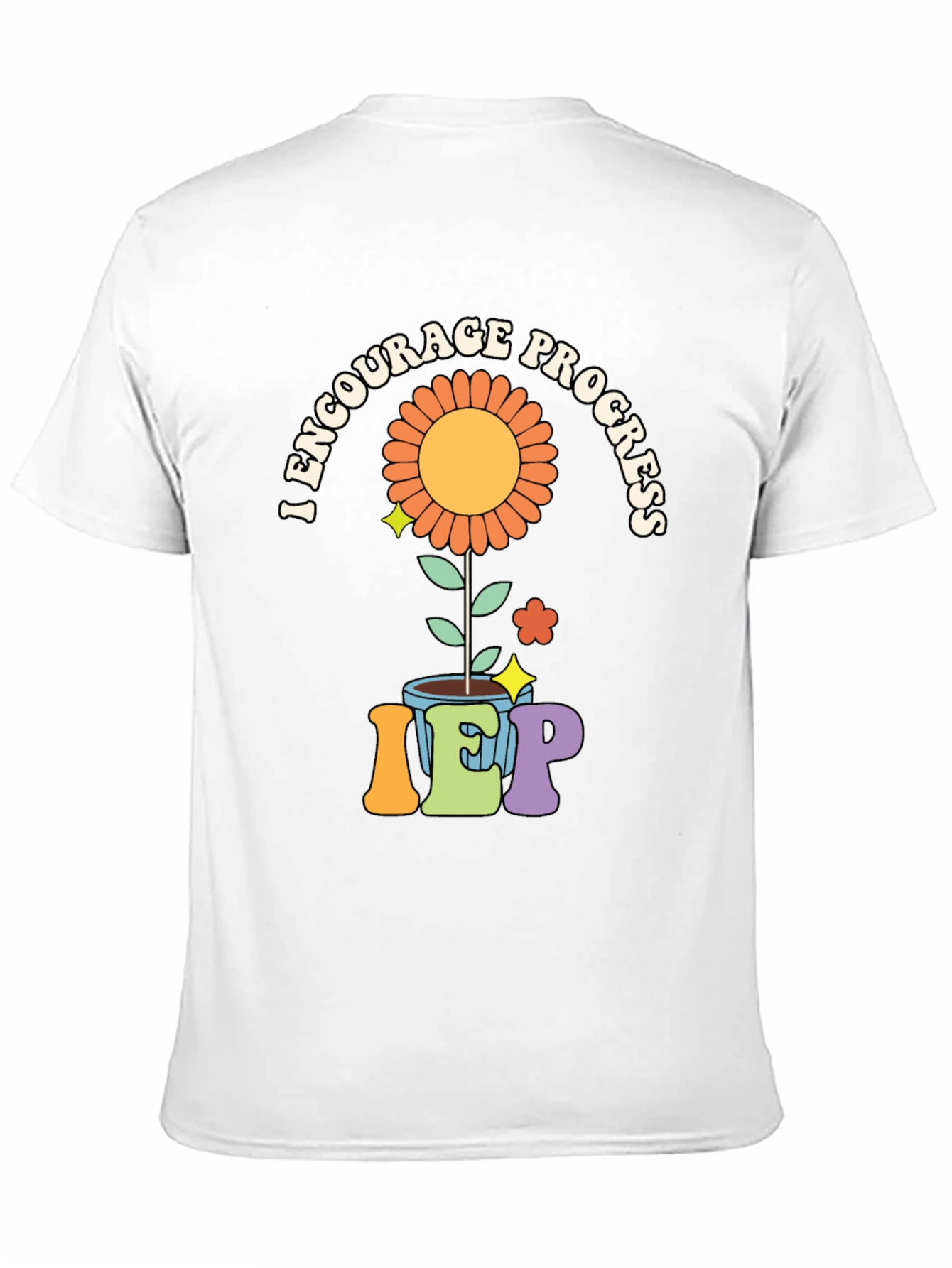 Encourage Progress IEP Teacher T-Shirt