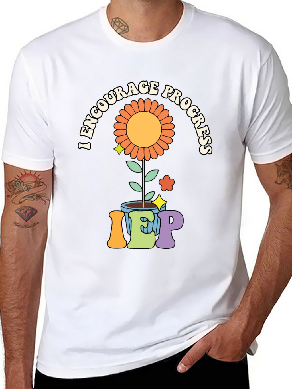 Encourage Progress IEP Teacher T-Shirt