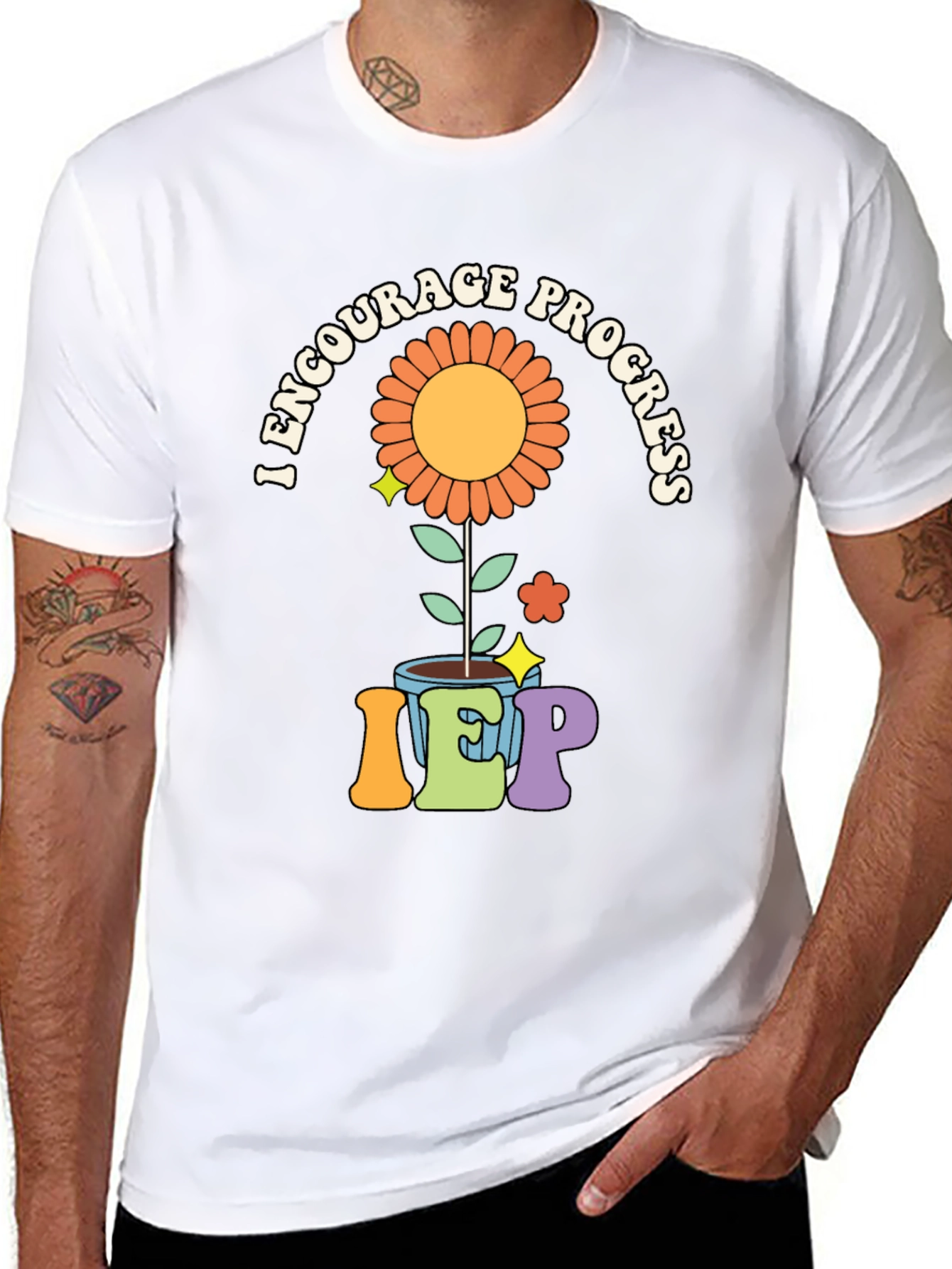 Encourage Progress IEP Teacher T-Shirt