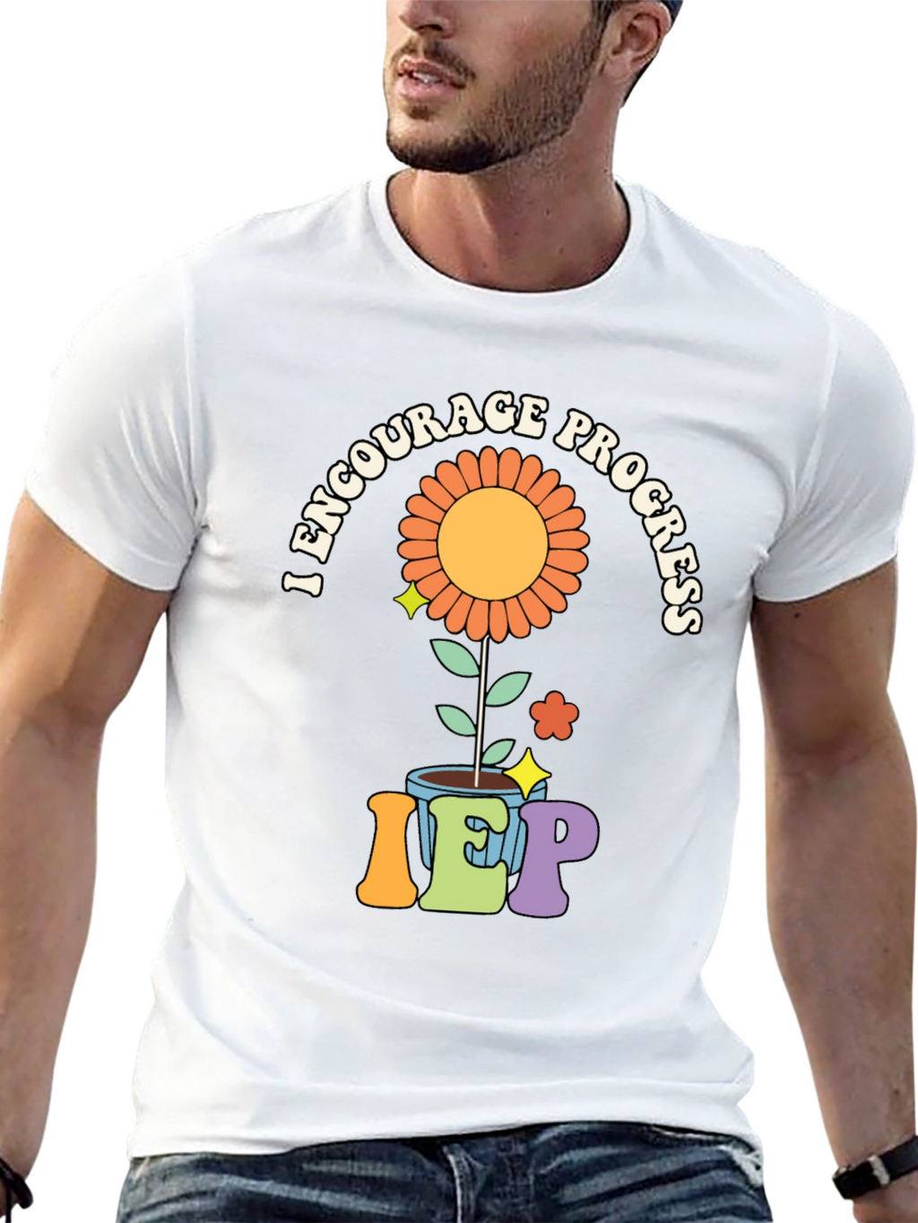 Encourage Progress IEP Teacher T-Shirt