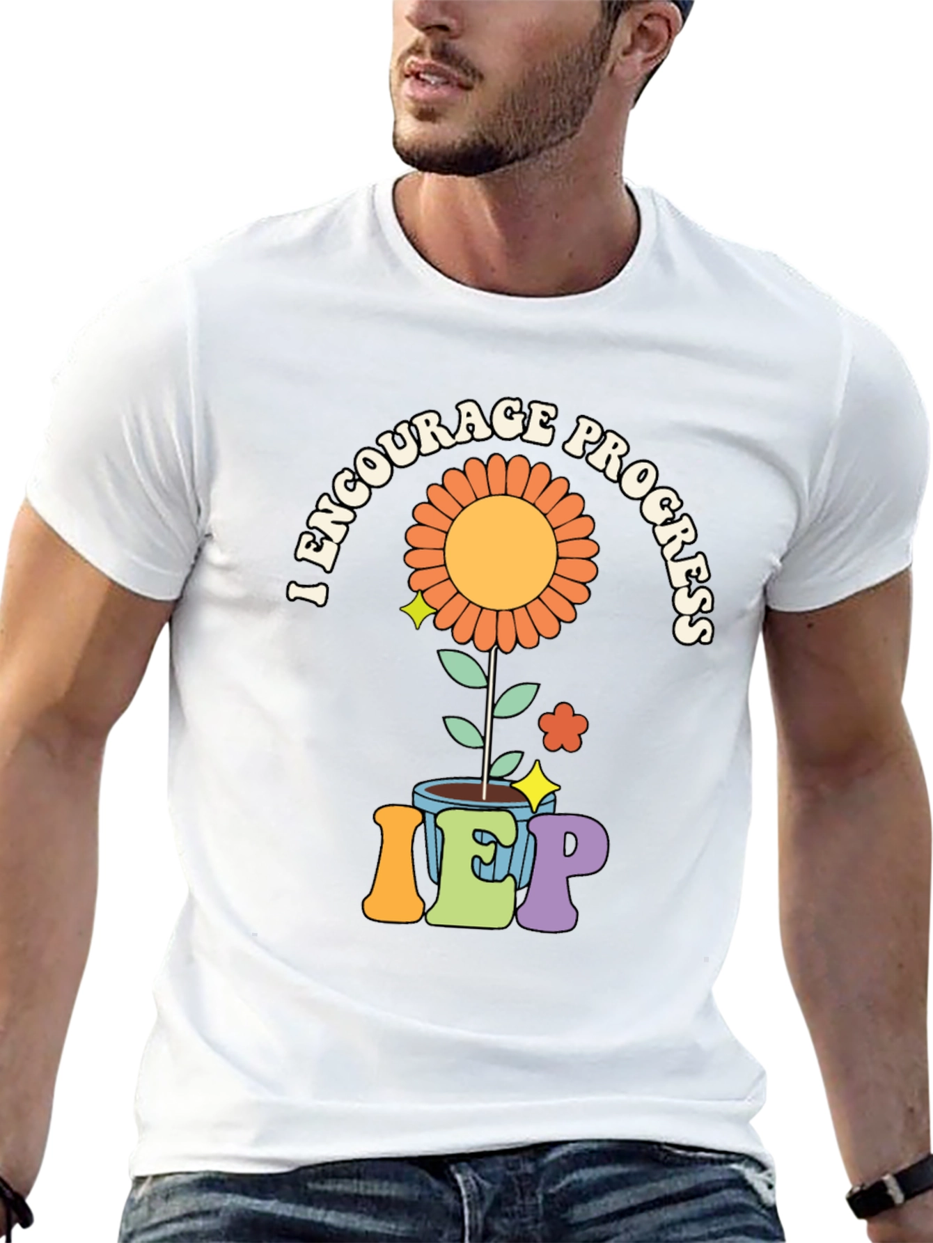 Encourage Progress IEP Teacher T-Shirt