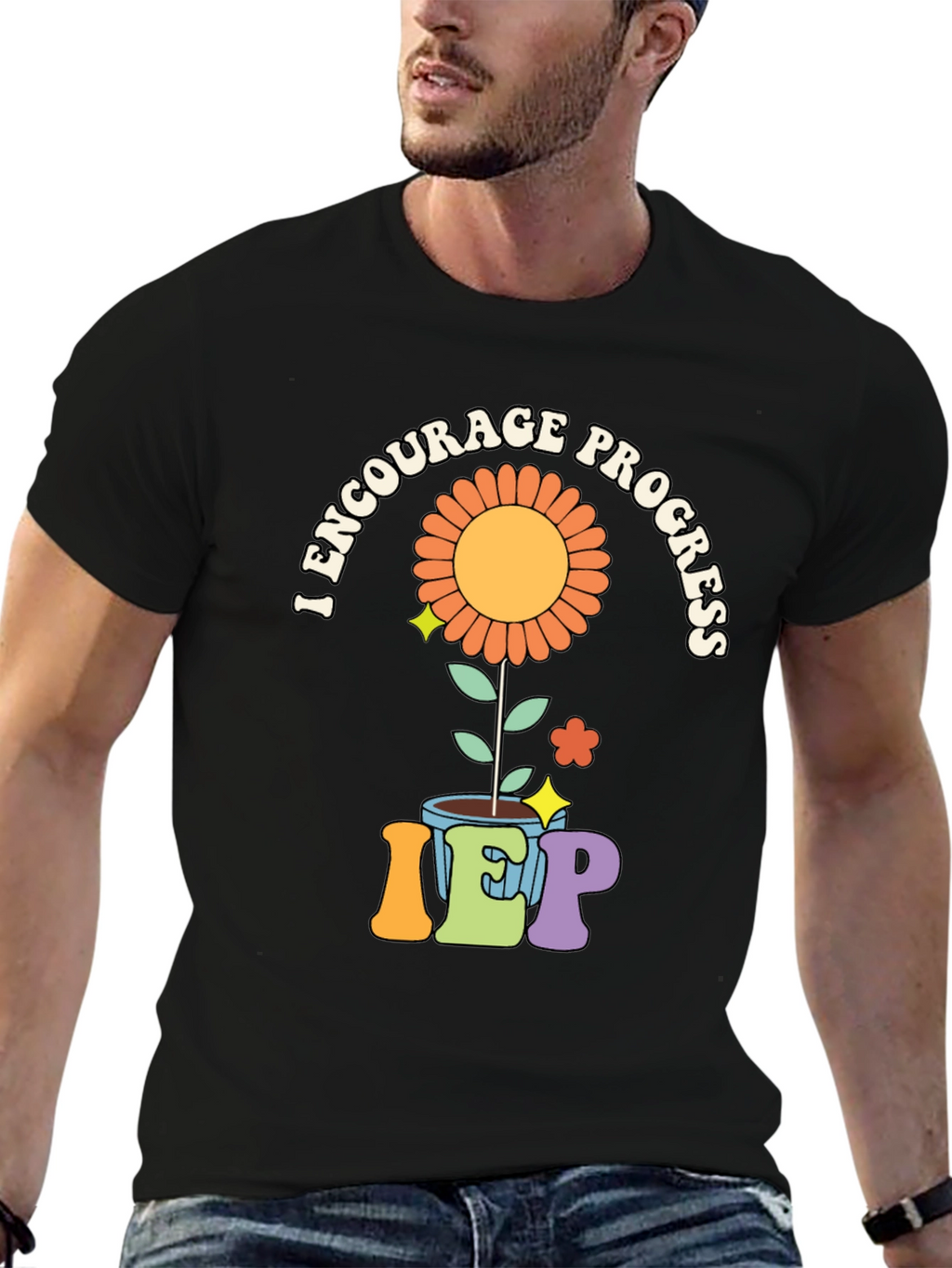 Encourage Progress IEP Teacher T-Shirt