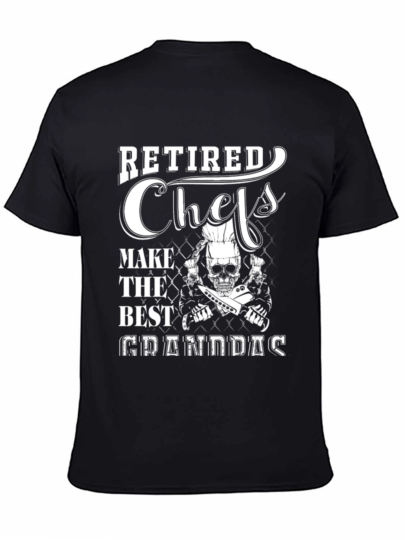 Retired Chef Granddad T-Shirt