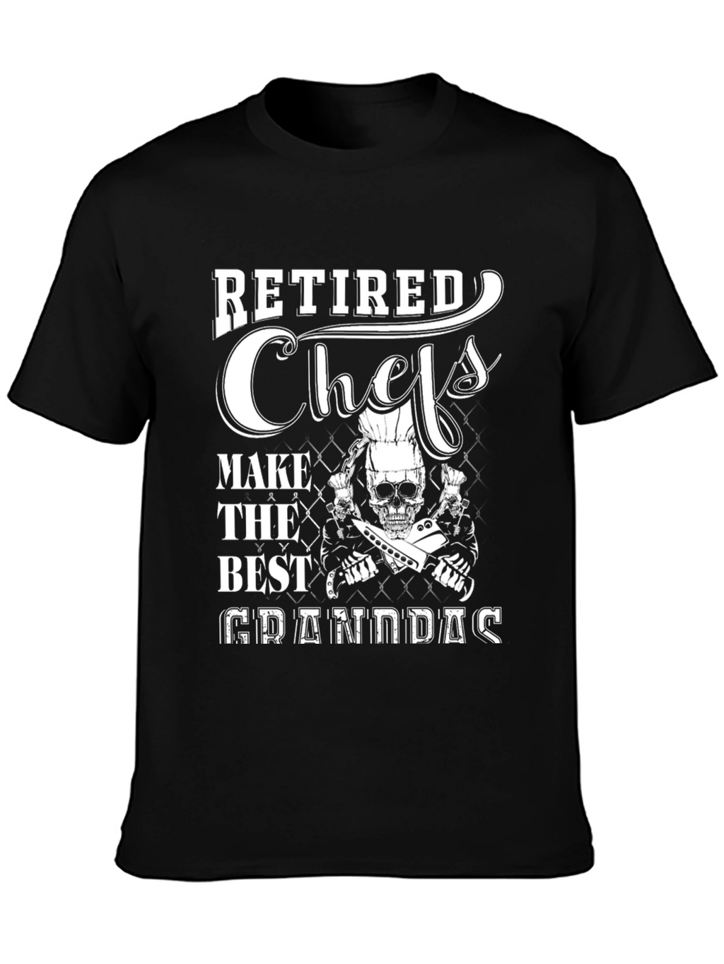 Retired Chef Granddad T-Shirt