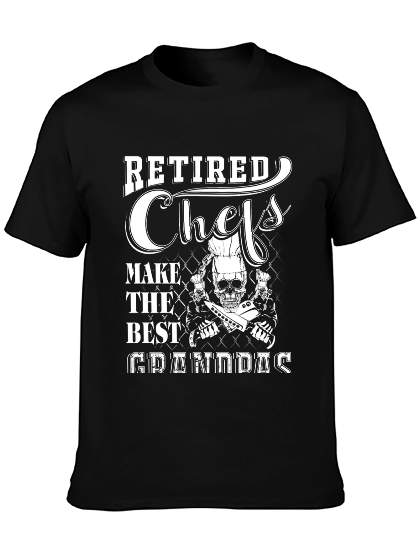 Retired Chef Granddad T-Shirt