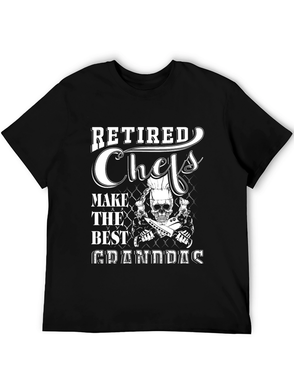 Retired Chef Granddad T-Shirt