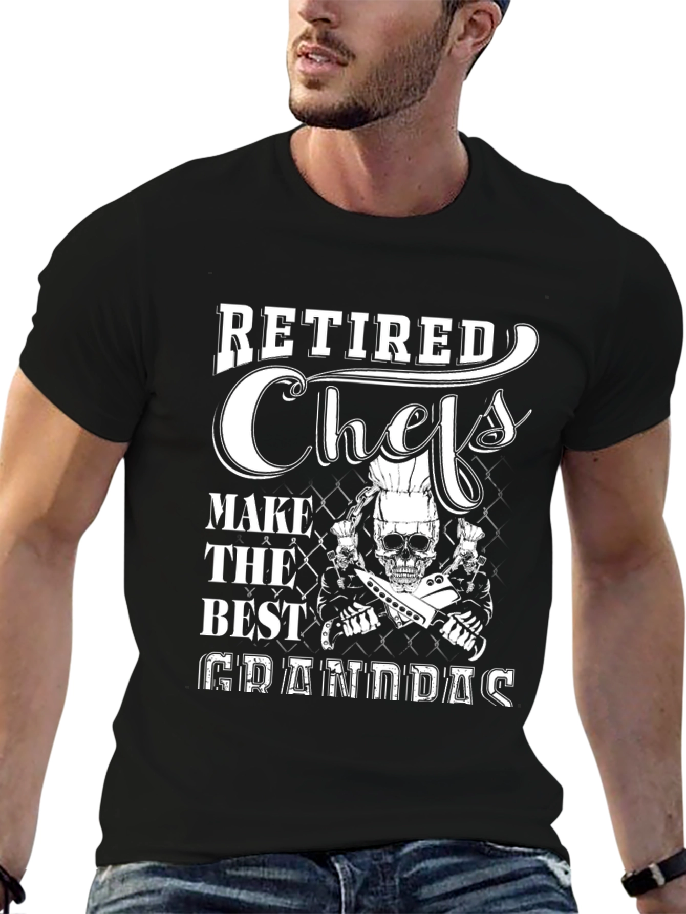 Retired Chef Granddad T-Shirt