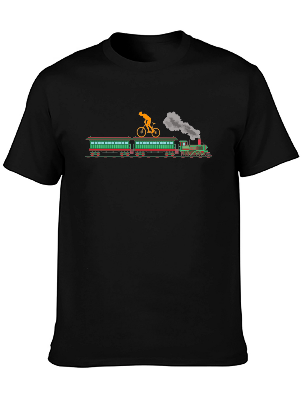 Train Bike Ride T-Shirt