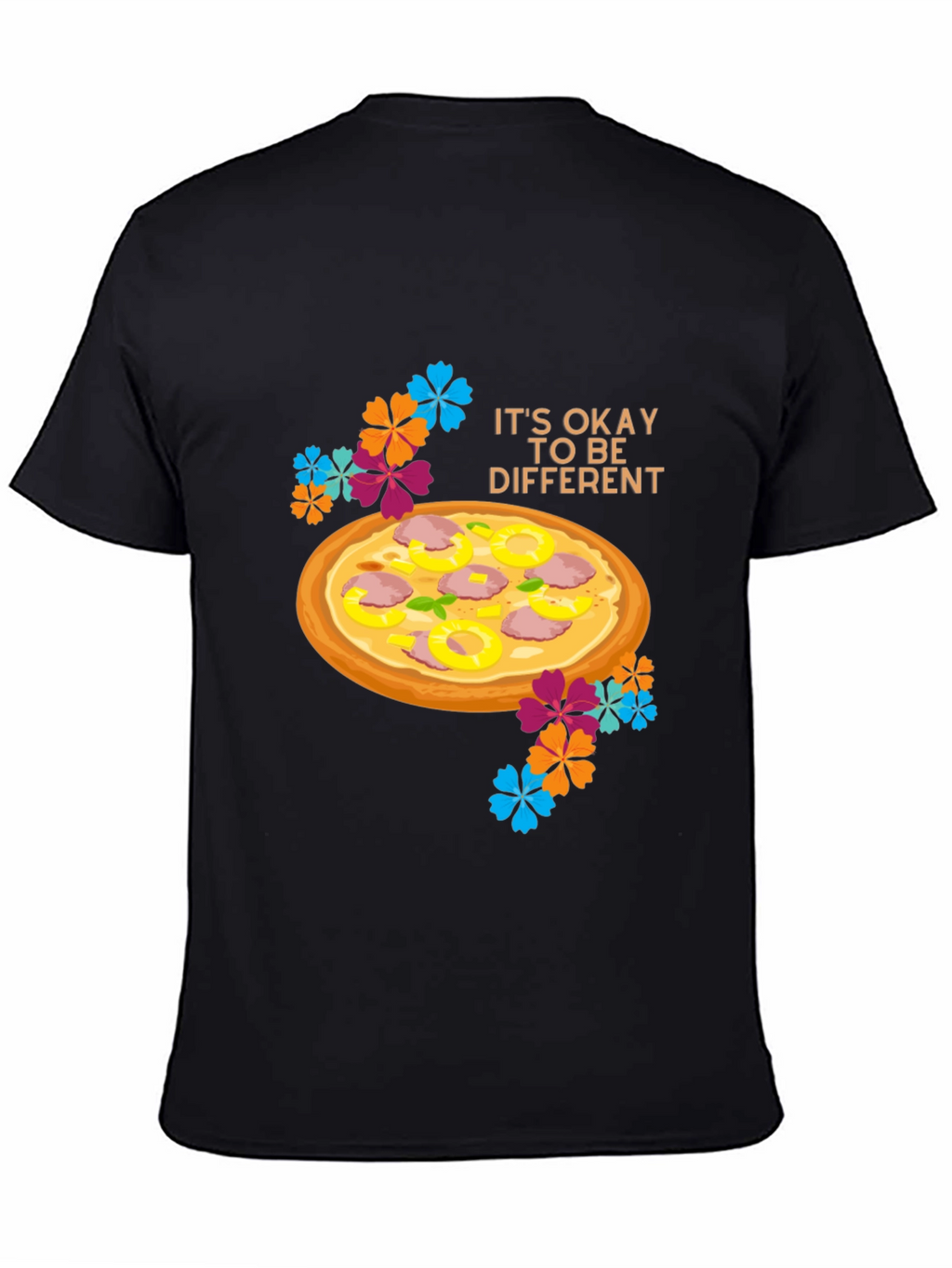 Pizza Be Different Graphic T-Shirt